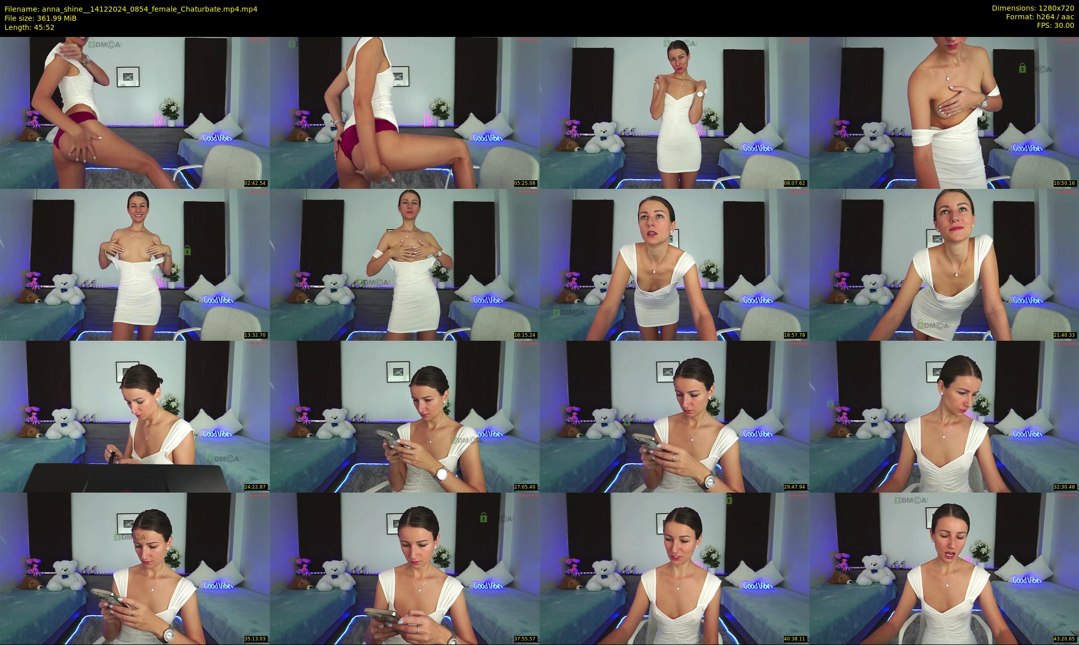anna_shine_ — 46 minute Chaturbate female cam show recording, 720p, Dec 14, 2024