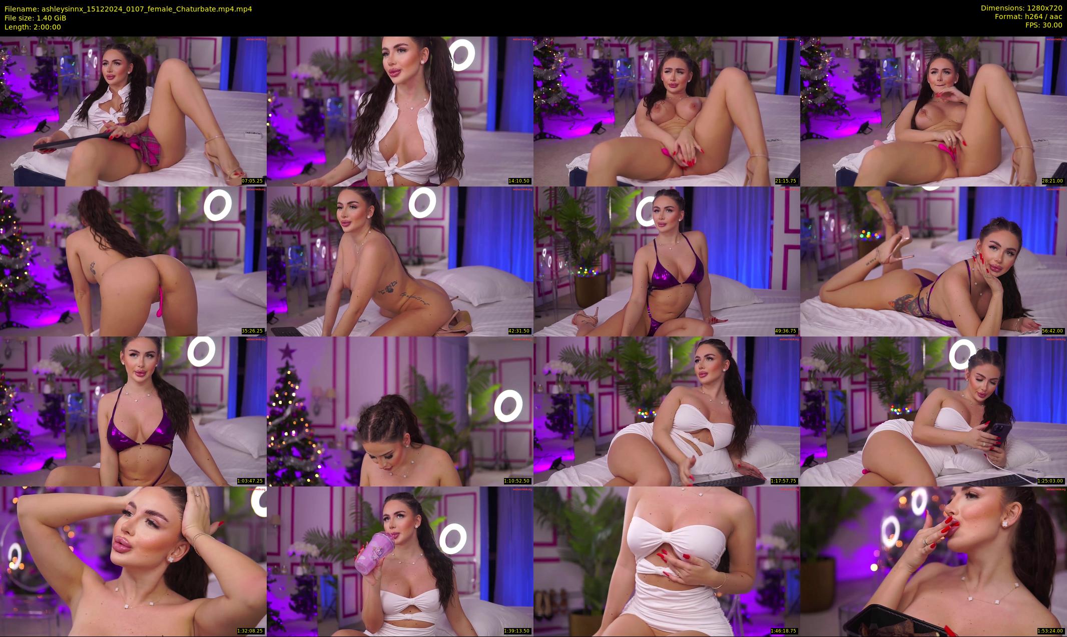 ashleysinnx — 120 minute Chaturbate female cam show recording, 720p, Dec 15, 2024