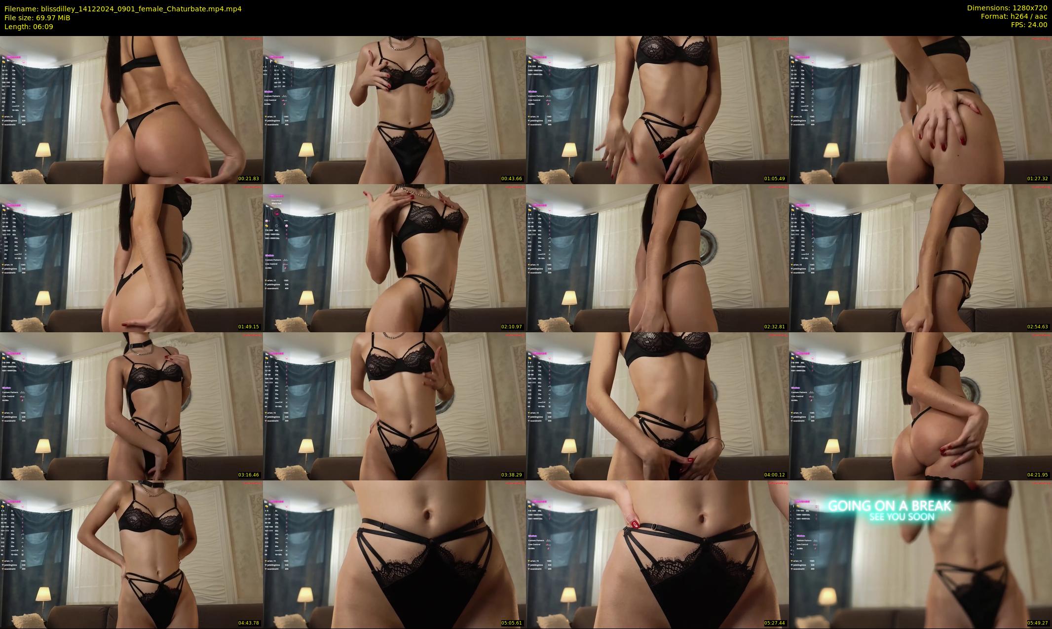 blissdilley — 7 minute Chaturbate female cam show recording, 720p, Dec 14, 2024