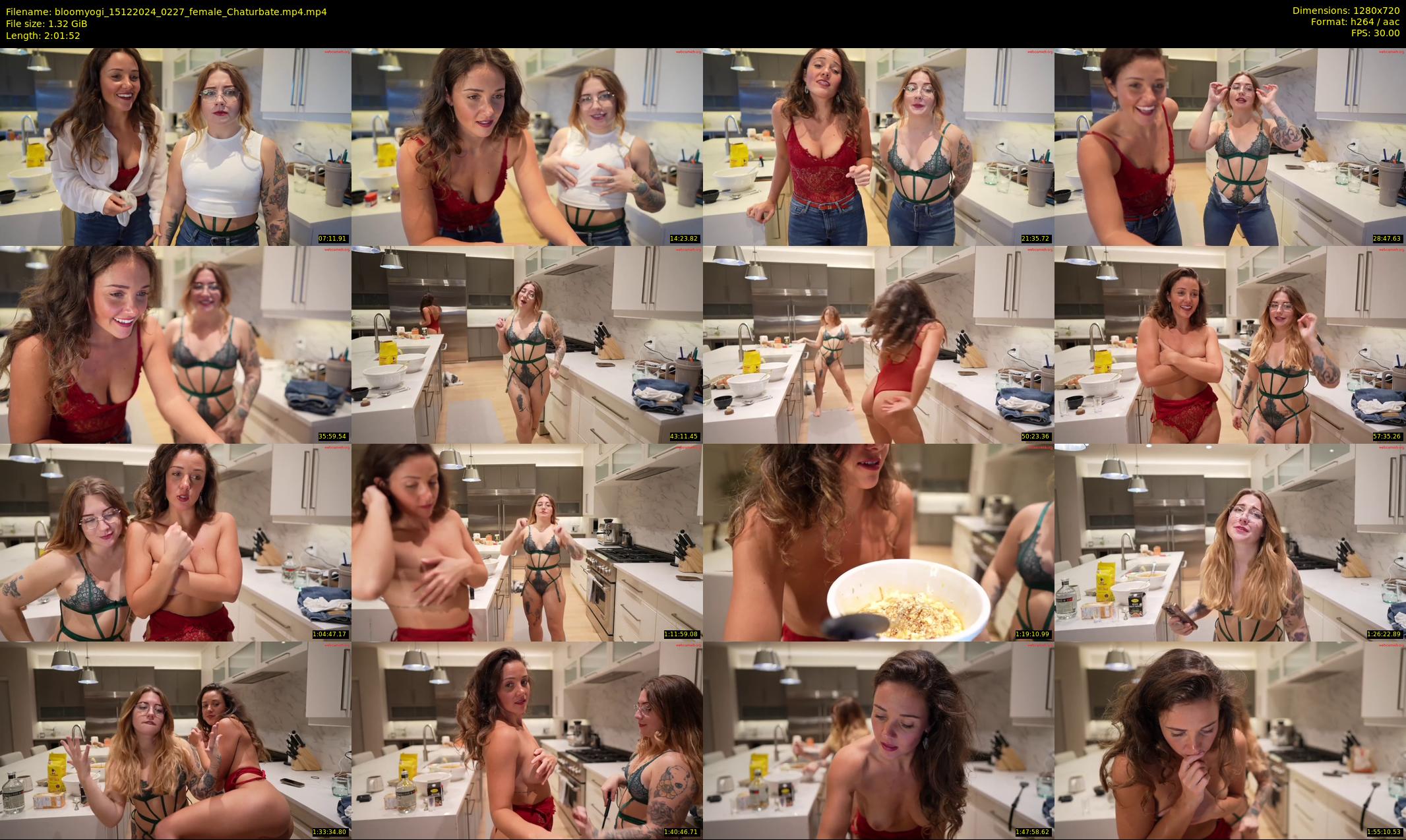 bloomyogi — 122 minute Chaturbate female cam show recording, 720p, Dec 15, 2024