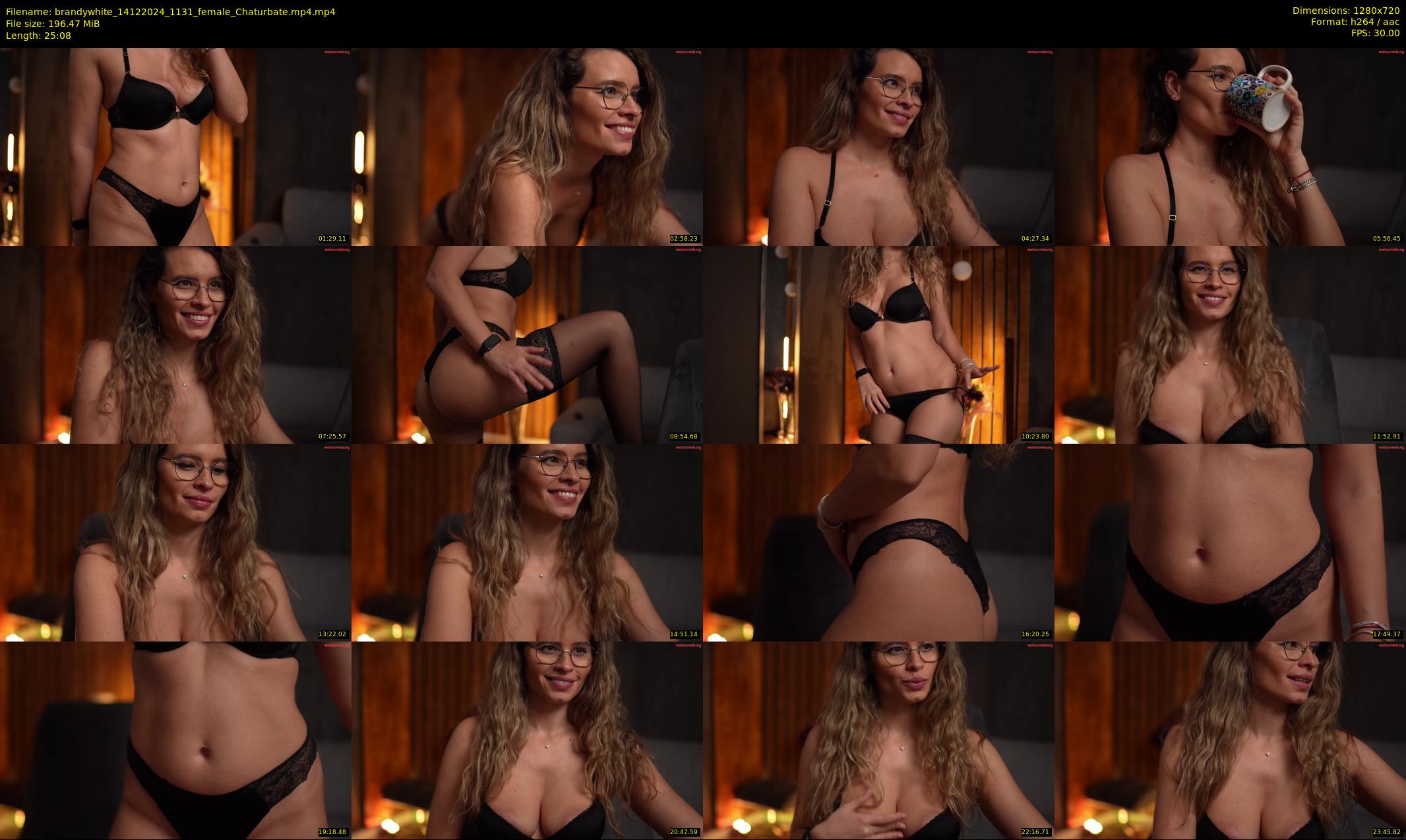 brandywhite — 26 minute Chaturbate female cam show recording, 720p, Dec 14, 2024