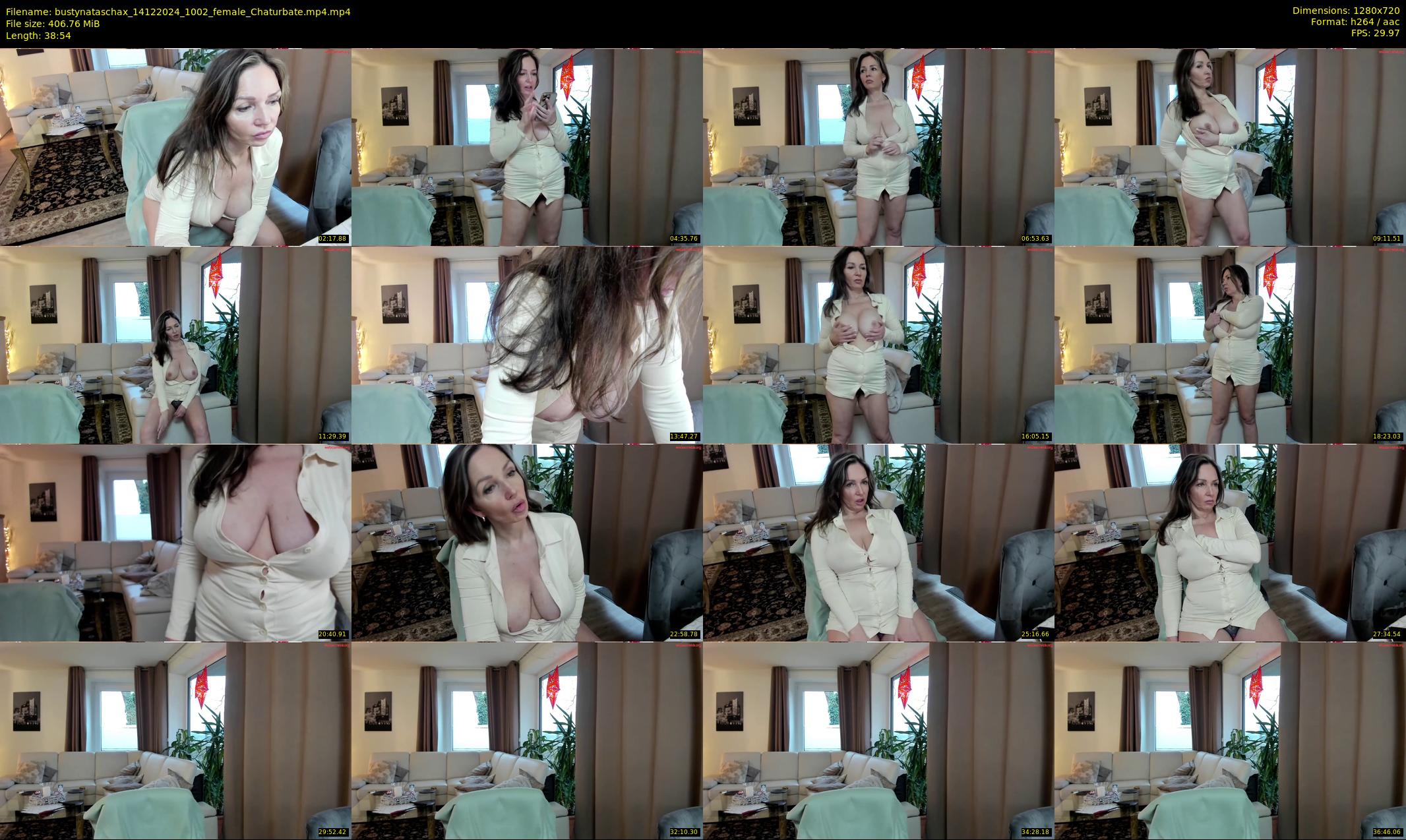 bustynataschax — 39 minute Chaturbate female cam show recording, 720p, Dec 14, 2024