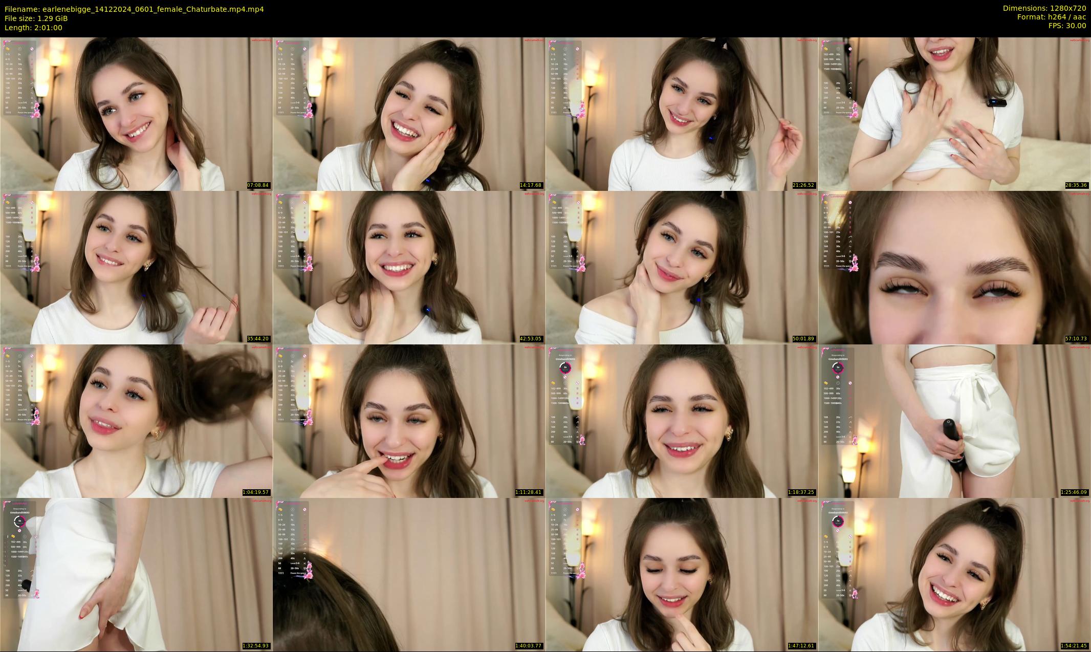 earlenebigge — 121 minute Chaturbate female cam show recording, 720p, Dec 14, 2024