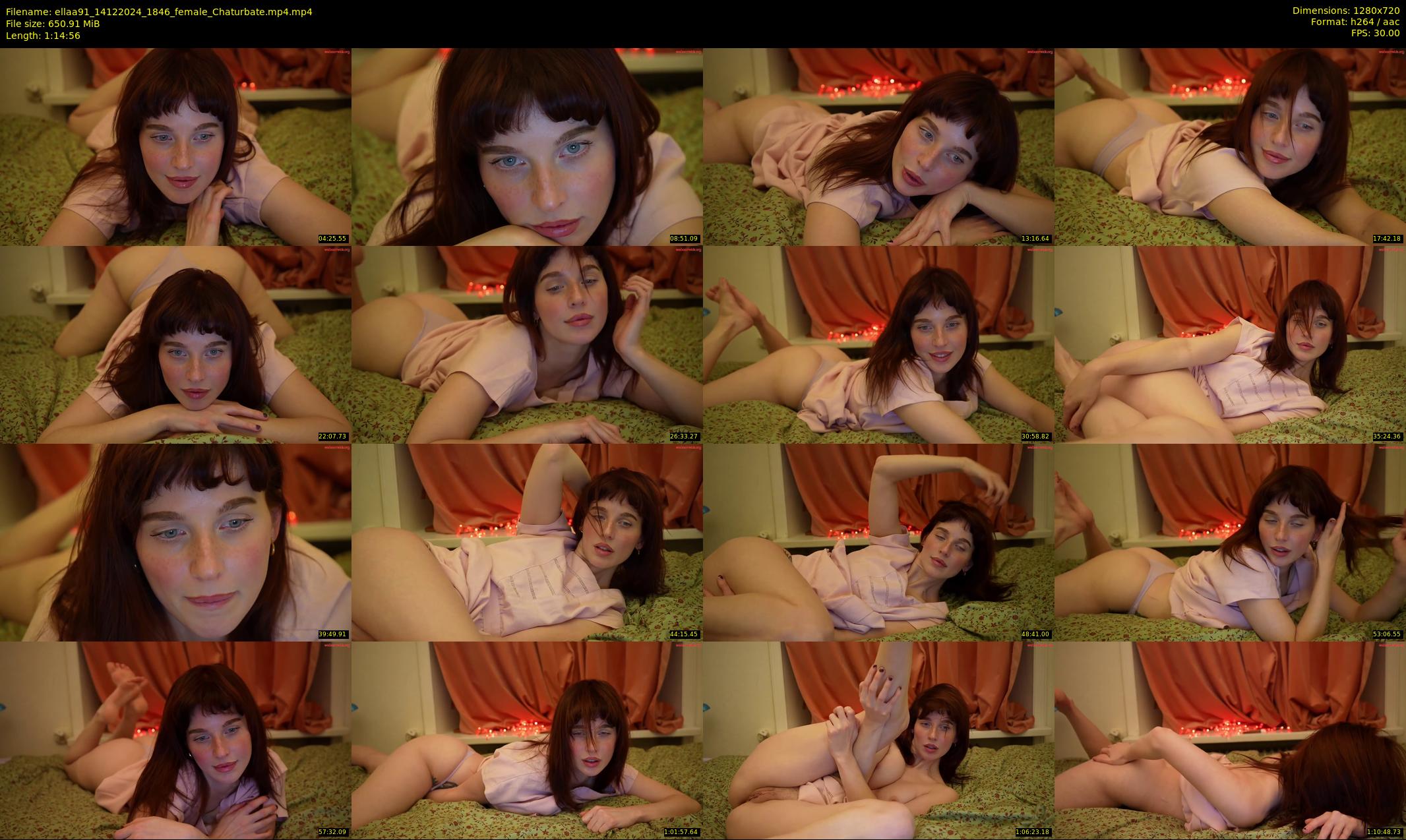 ellaa91 — 75 minute Chaturbate female cam show recording, 720p, Dec 14, 2024