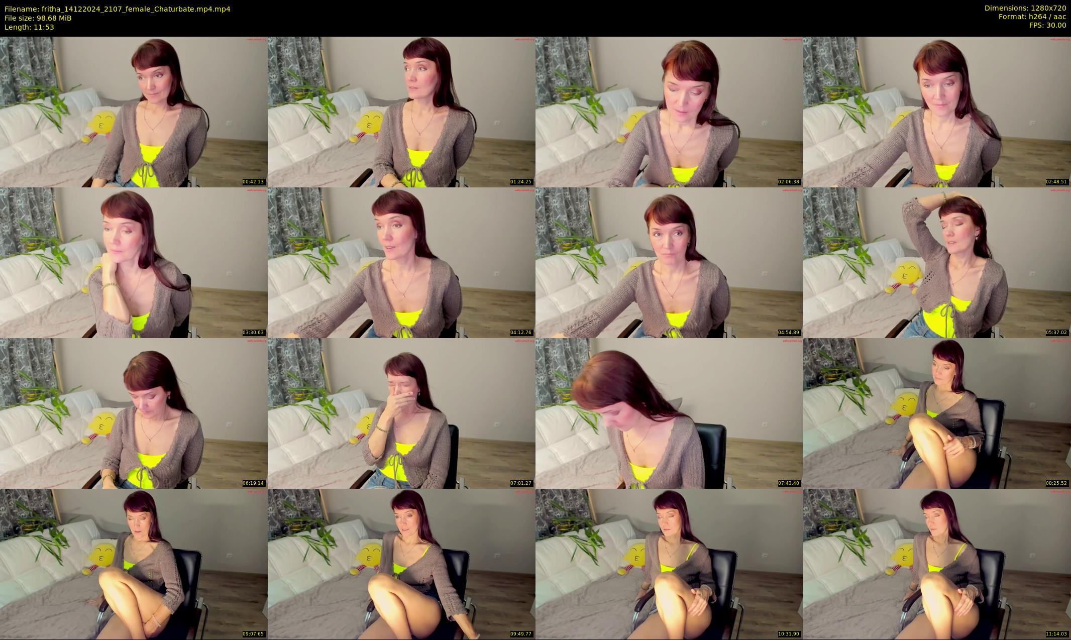 fritha — 12 minute Chaturbate female cam show recording, 720p, Dec 14, 2024