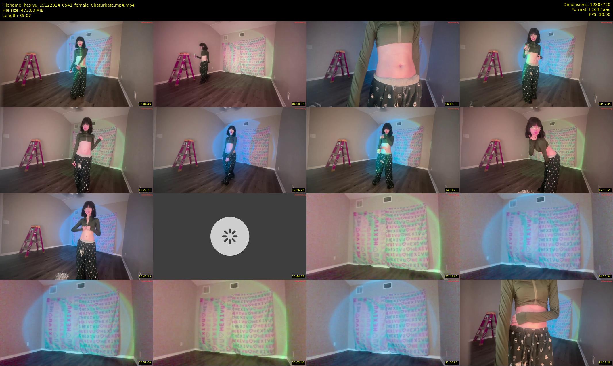 hexivu — 36 minute Chaturbate female cam show recording, 720p, Dec 15, 2024