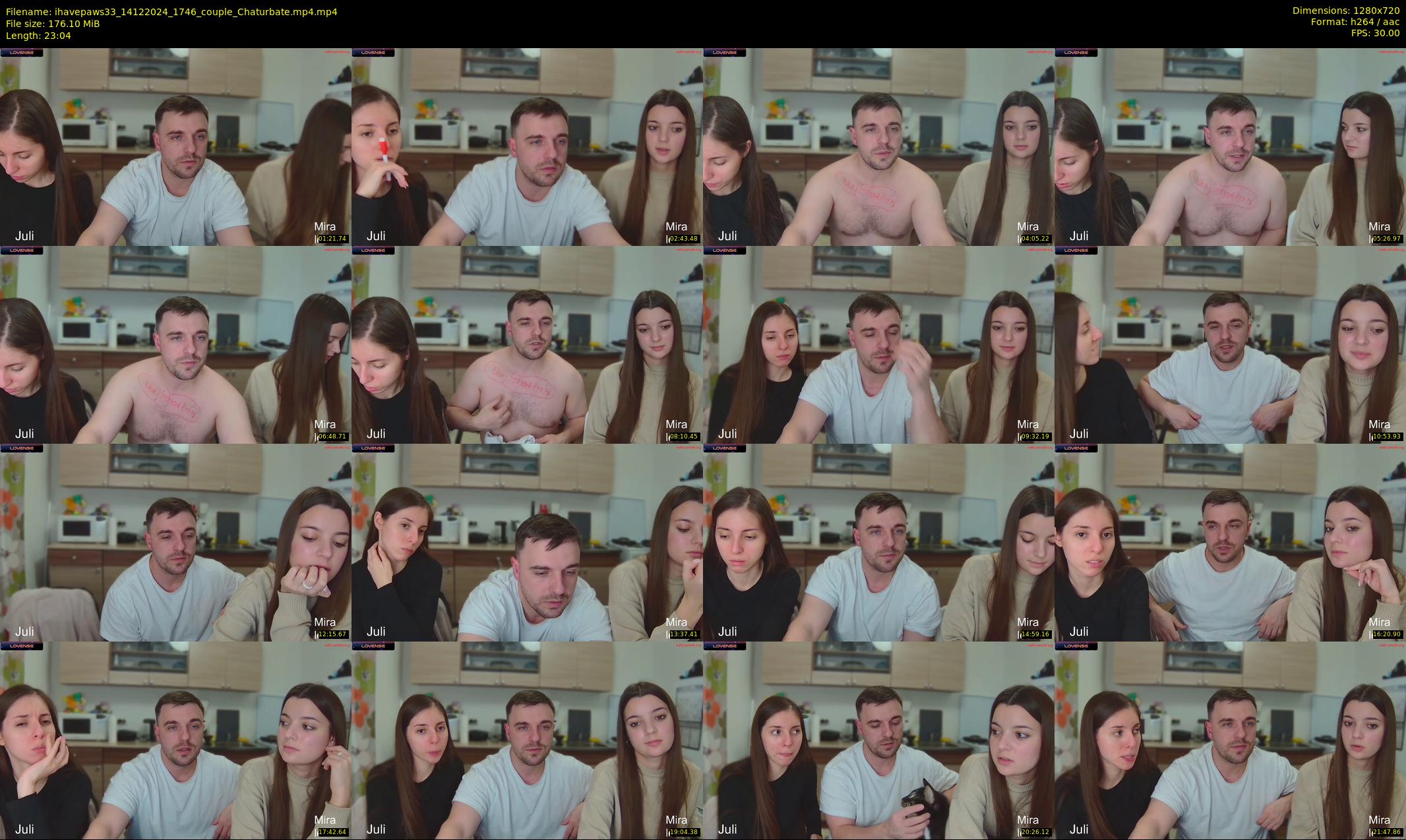 ihavepaws33 — 24 minute Chaturbate couple cam show recording, 720p, Dec 14, 2024