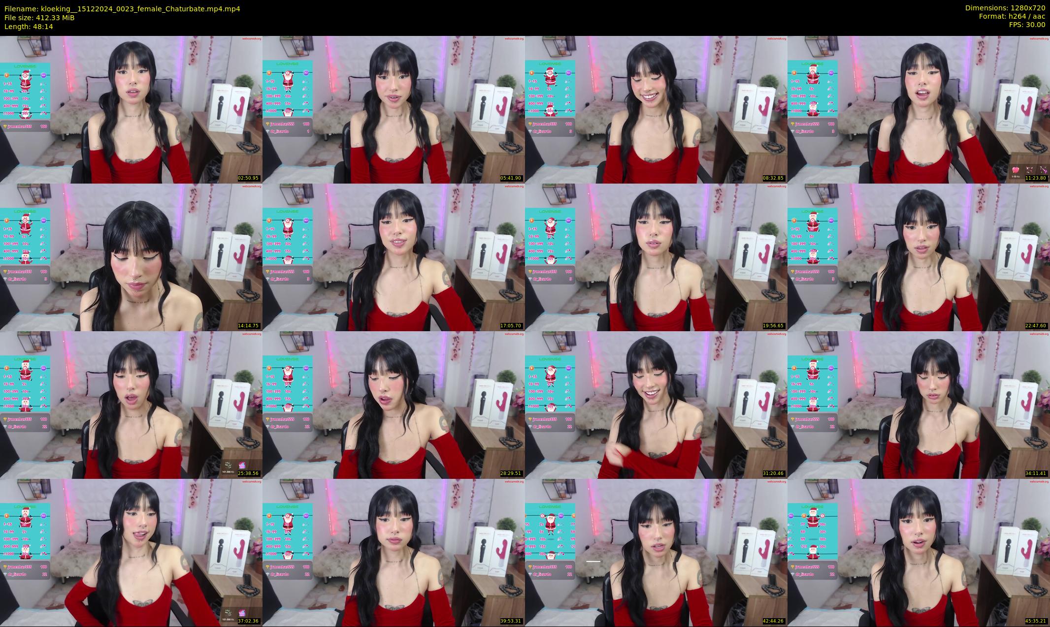 kloeking_ — 49 minute Chaturbate female cam show recording, 720p, Dec 15, 2024