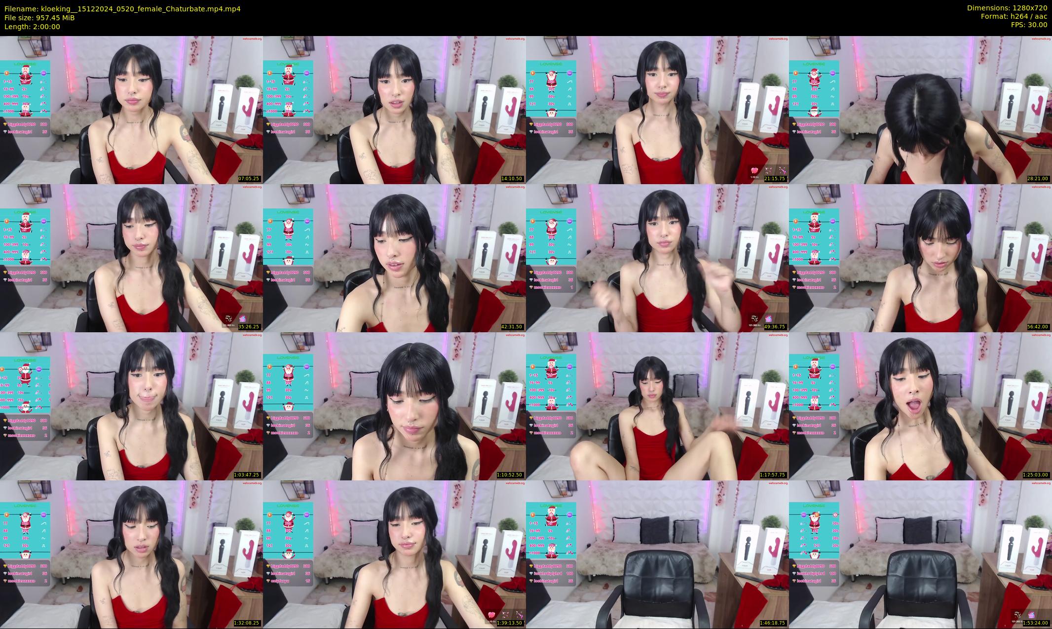 kloeking_ — 120 minute Chaturbate female cam show recording, 720p, Dec 15, 2024