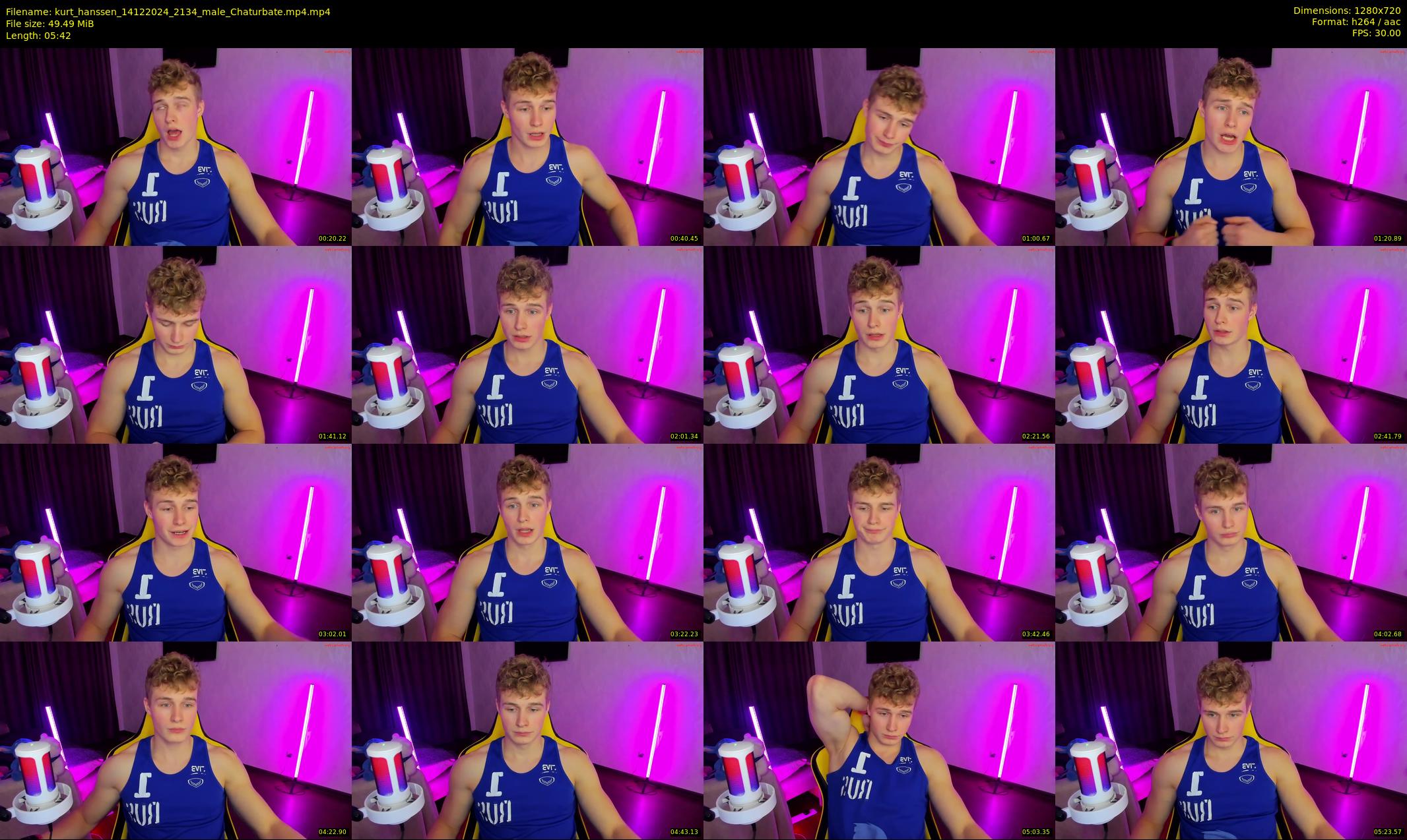 kurt_hanssen — 6 minute Chaturbate male cam show recording, 720p, Dec 14, 2024