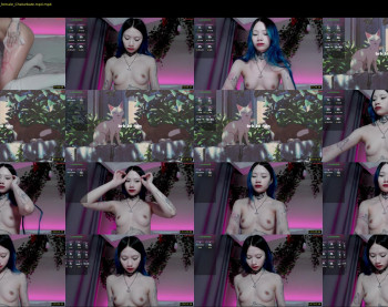 le_chan — 121 minute Chaturbate female cam show recording, 720p, Dec 14, 2024