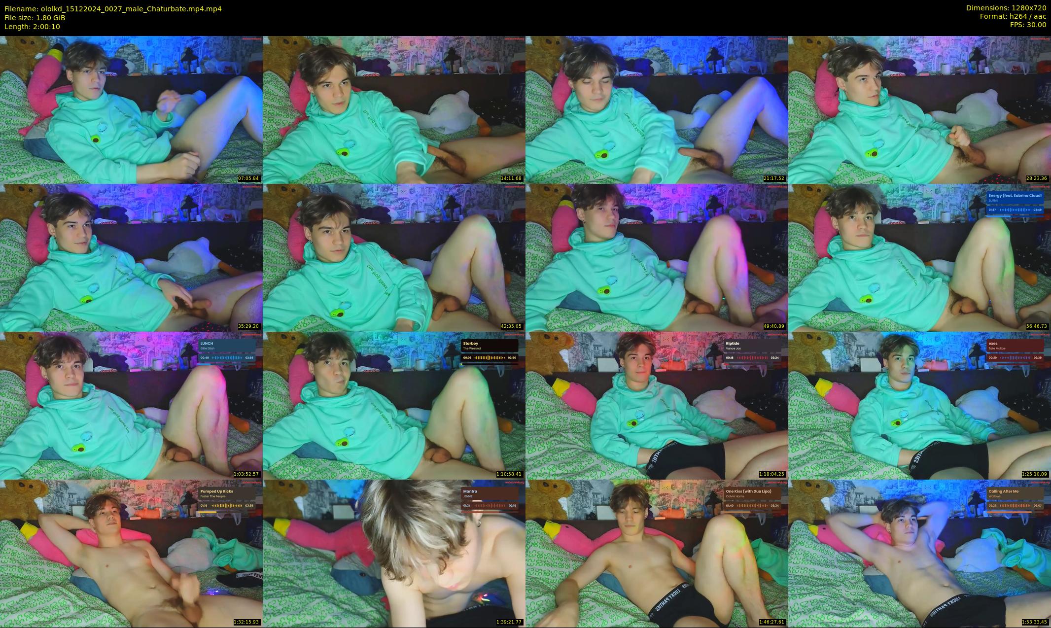 ololkd — 121 minute Chaturbate male cam show recording, 720p, Dec 15, 2024