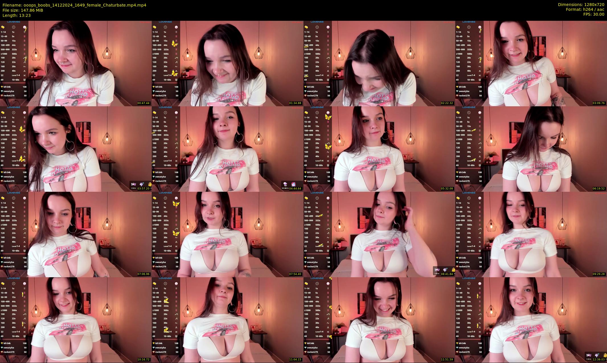 ooops_boobs — 14 minute Chaturbate female cam show recording, 720p, Dec 14, 2024