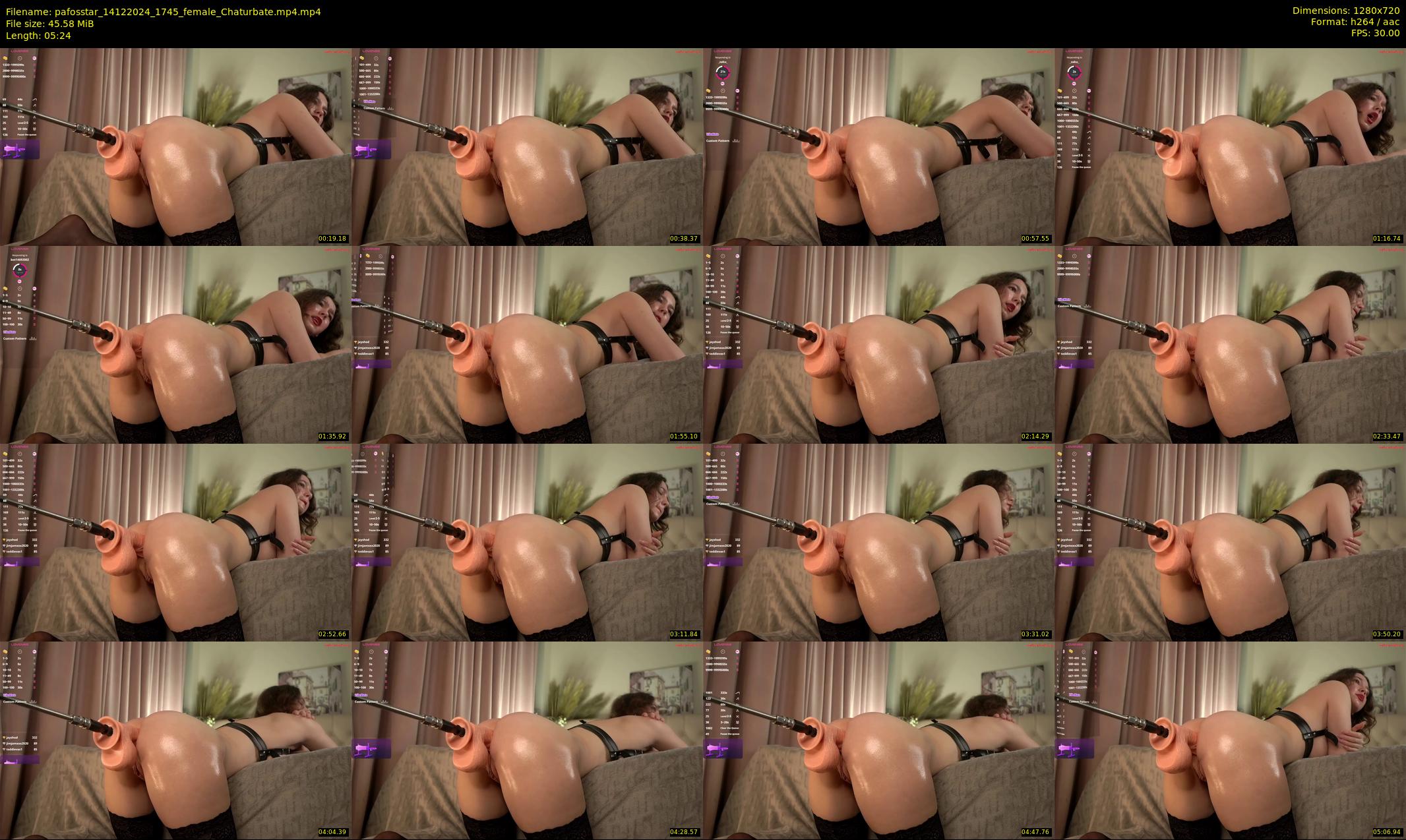 pafosstar — 6 minute Chaturbate female cam show recording, 720p, Dec 14, 2024