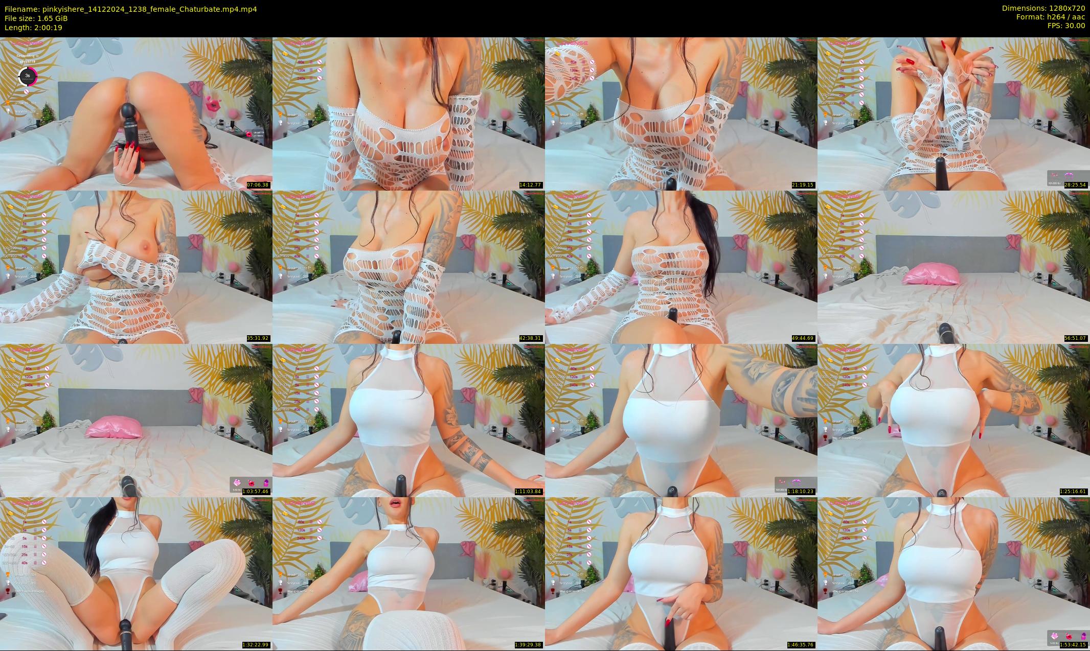 pinkyishere — 121 minute Chaturbate female cam show recording, 720p, Dec 14, 2024