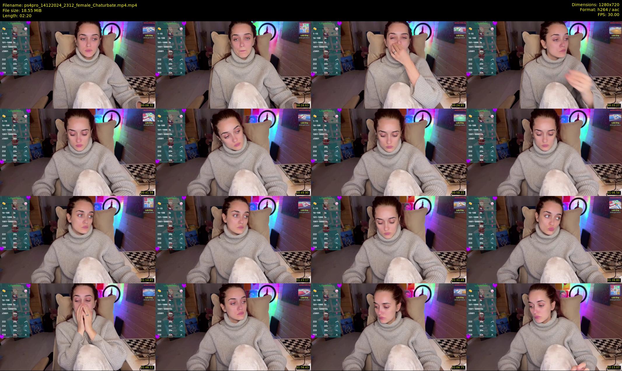 ps4pro — 3 minute Chaturbate female cam show recording, 720p, Dec 14, 2024
