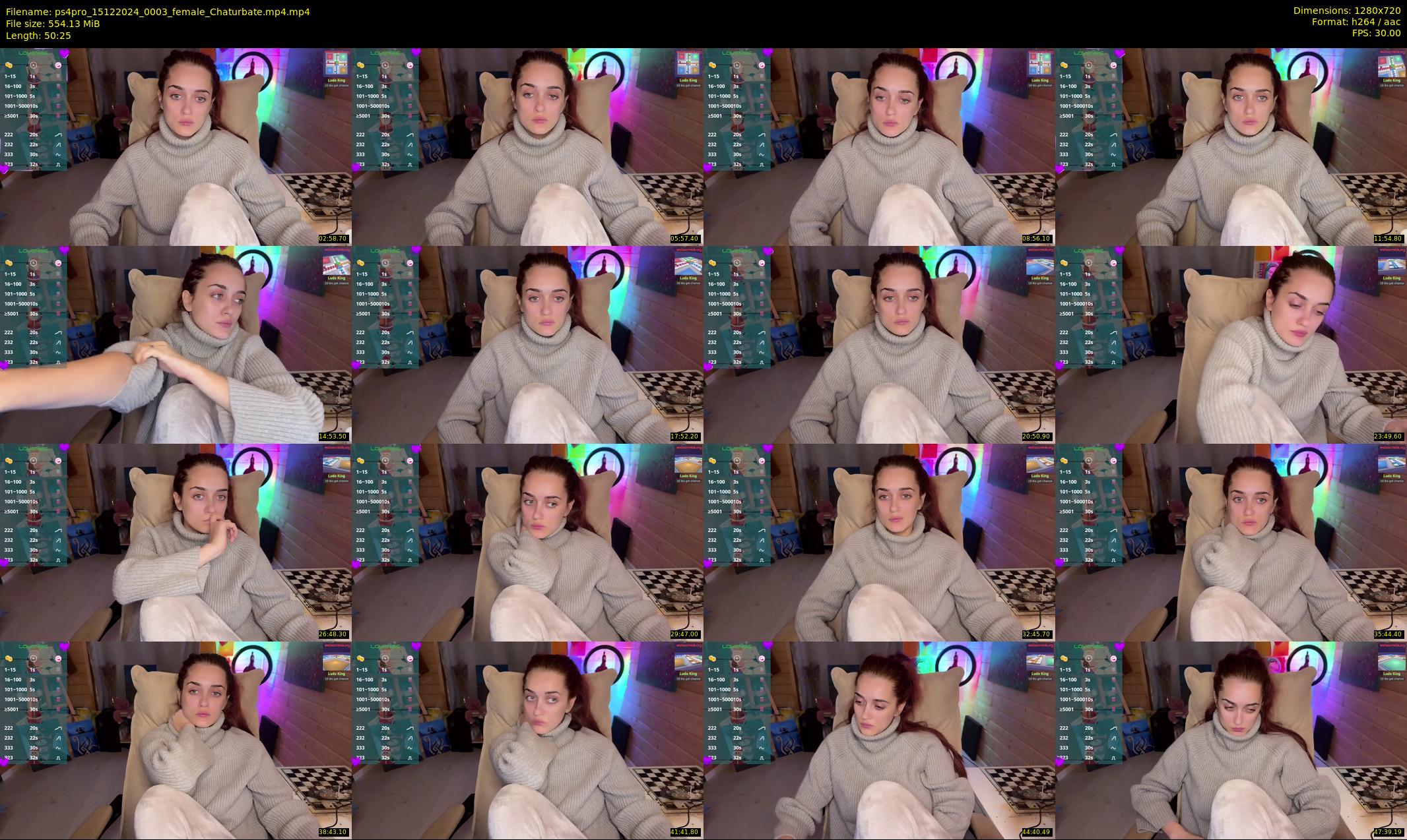 ps4pro — 51 minute Chaturbate female cam show recording, 720p, Dec 15, 2024