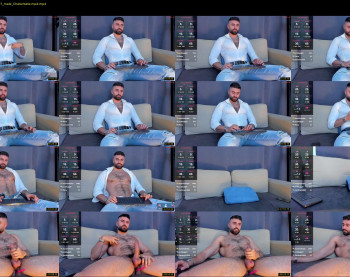 rawadam — 120 minute Chaturbate male cam show recording, 720p, Dec 14, 2024