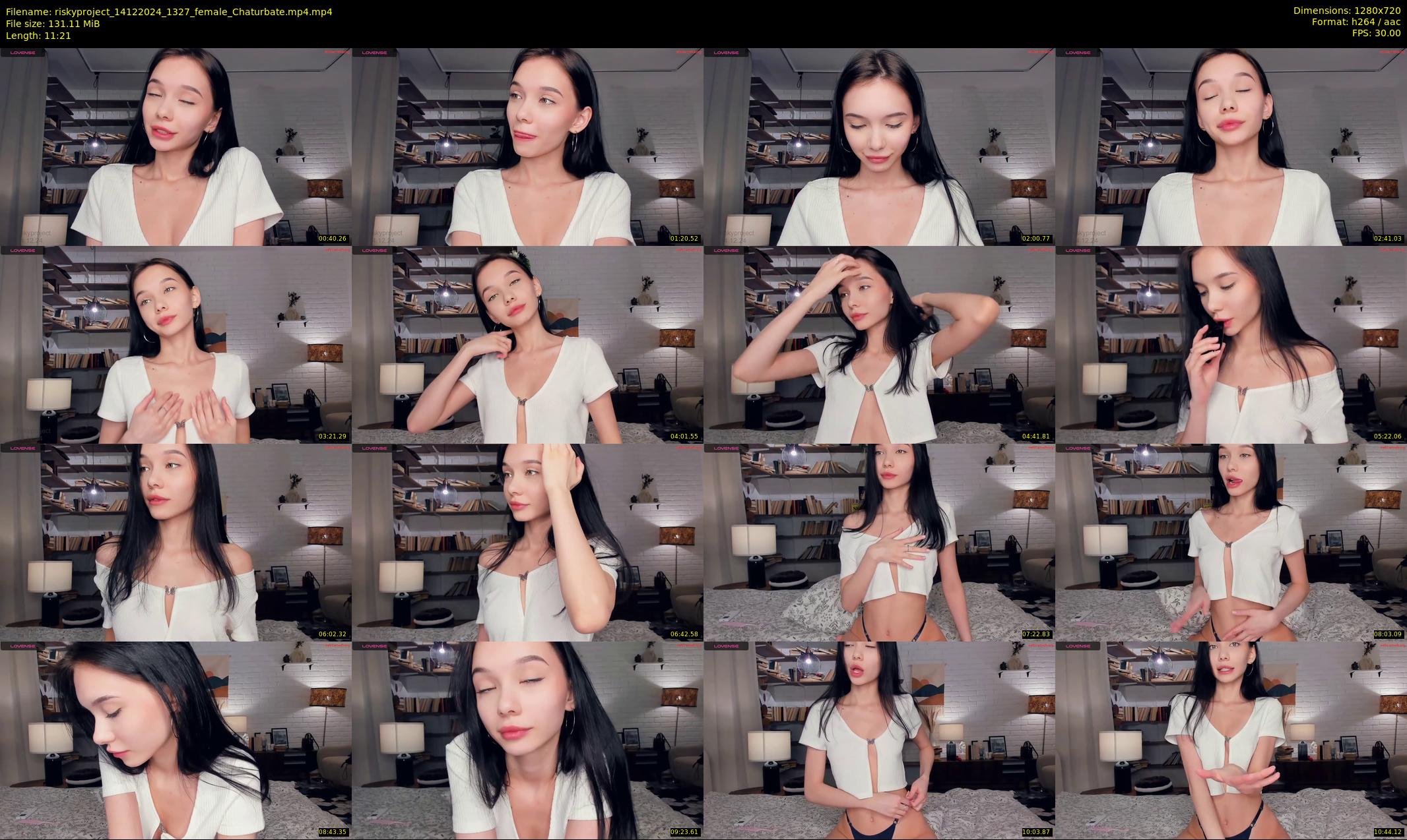 riskyproject — 12 minute Chaturbate couple cam show recording, 720p, Dec 14, 2024