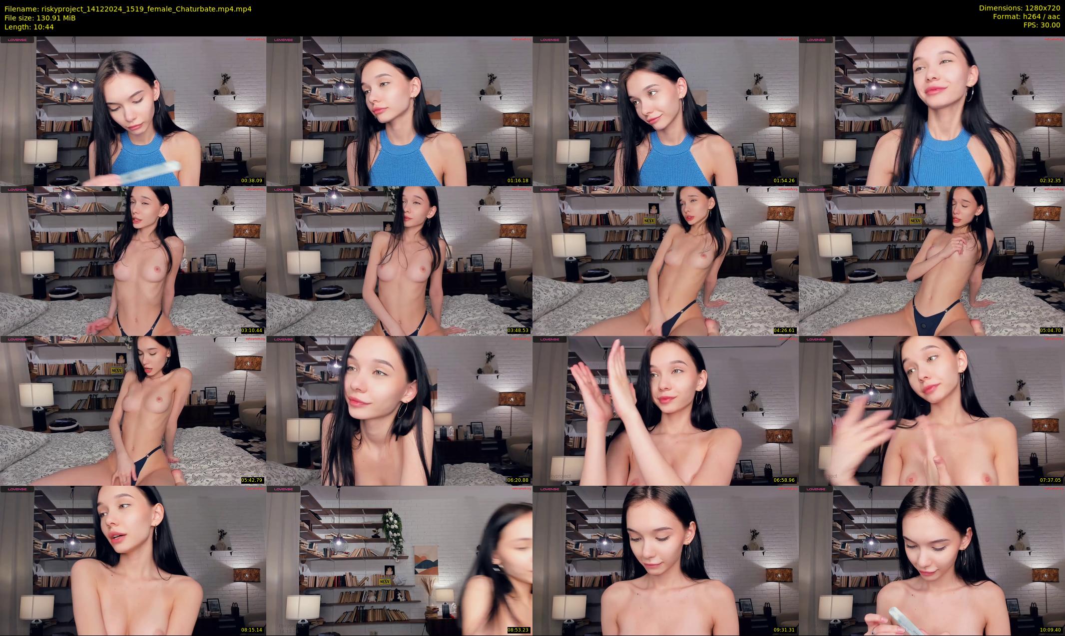 riskyproject — 11 minute Chaturbate couple cam show recording, 720p, Dec 14, 2024