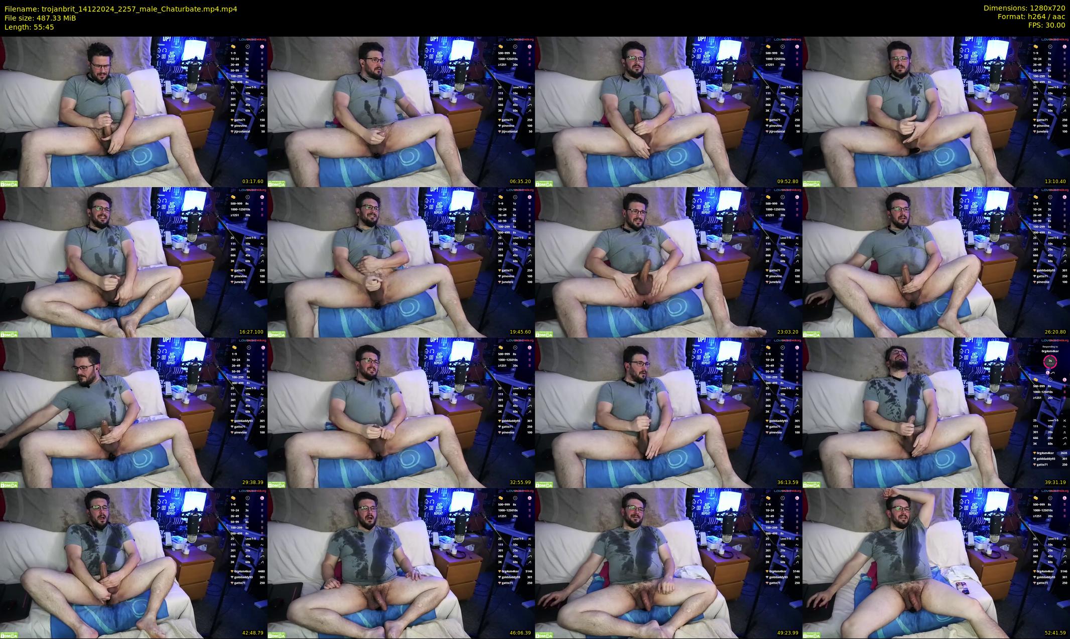 trojanbrit — 56 minute Chaturbate male cam show recording, 720p, Dec 14, 2024