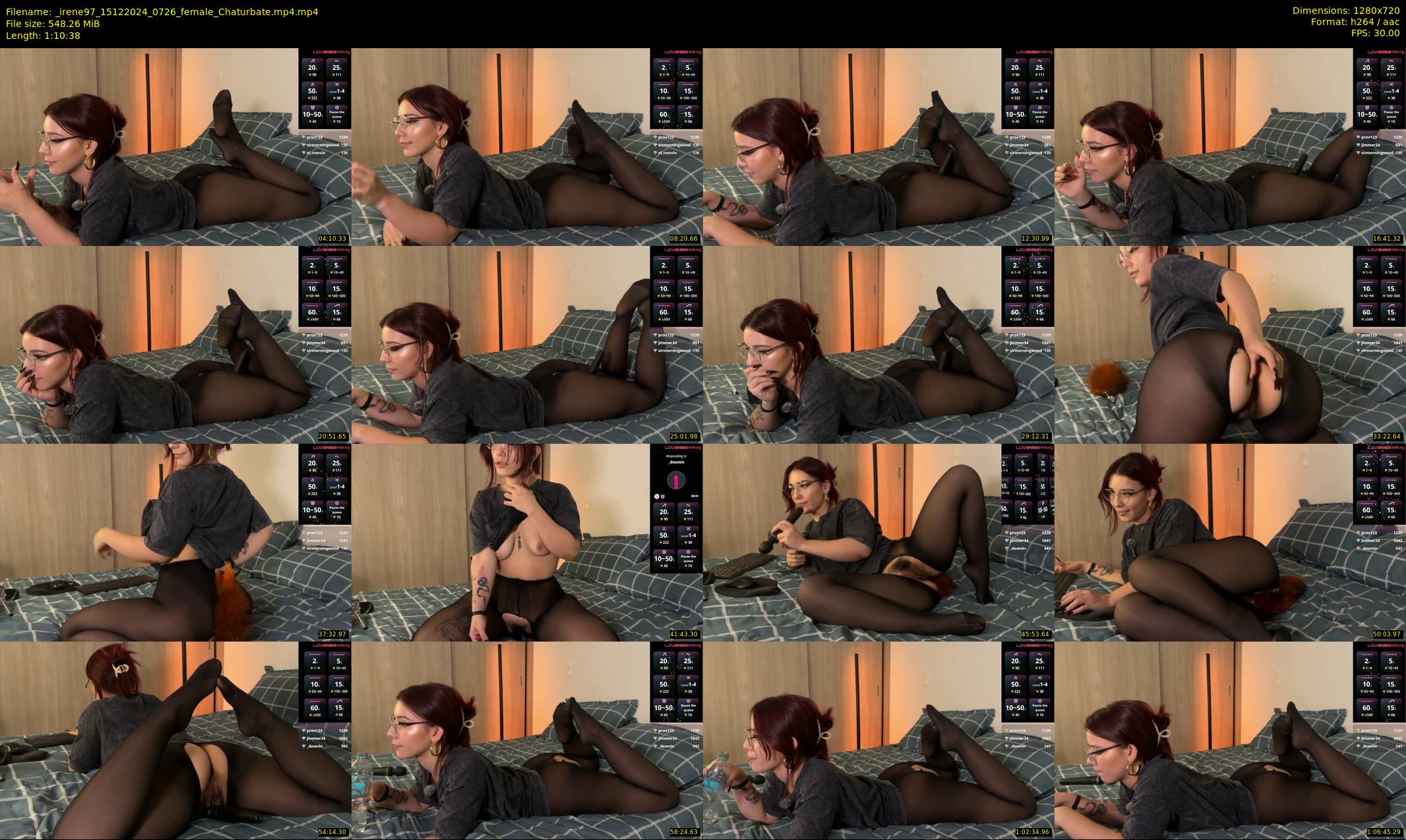 _irene97 — 71 minute Chaturbate female cam show recording, 720p, Dec 15, 2024