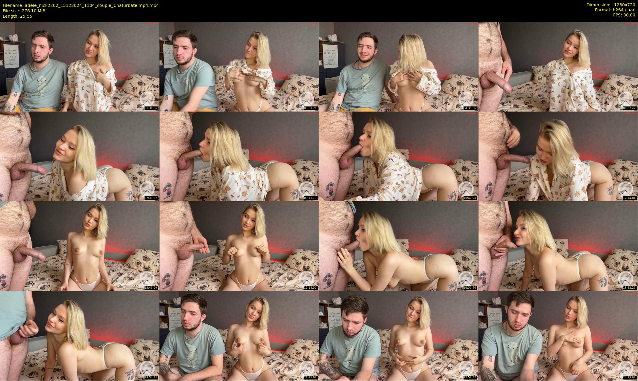 adele_nick2202 — 26 minute Chaturbate couple cam show recording, 720p, Dec 15, 2024