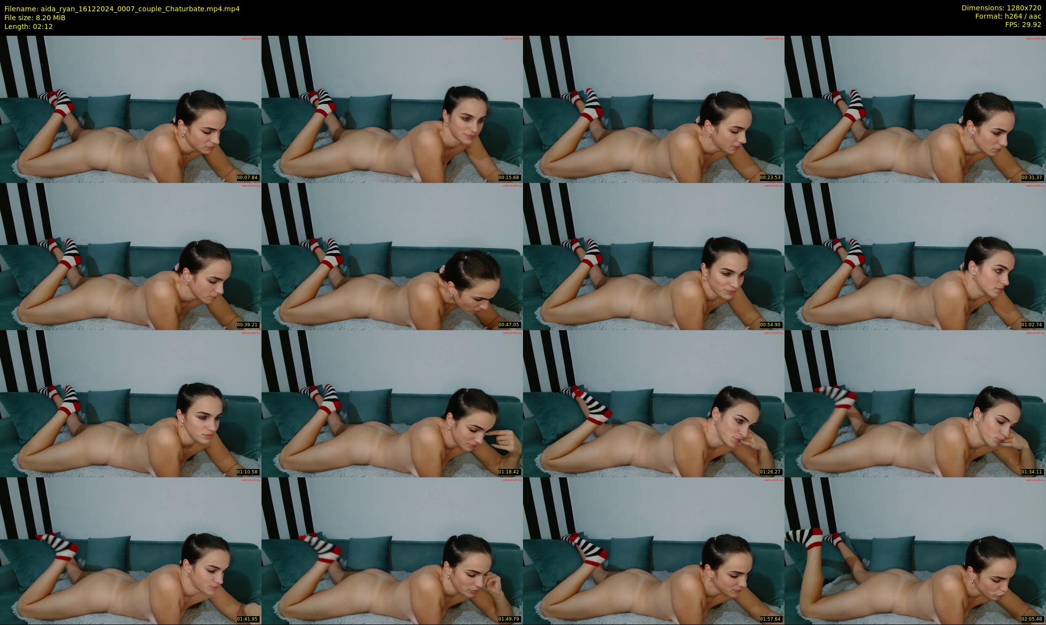 aida_ryan — 3 minute Chaturbate couple cam show recording, 720p, Dec 16, 2024