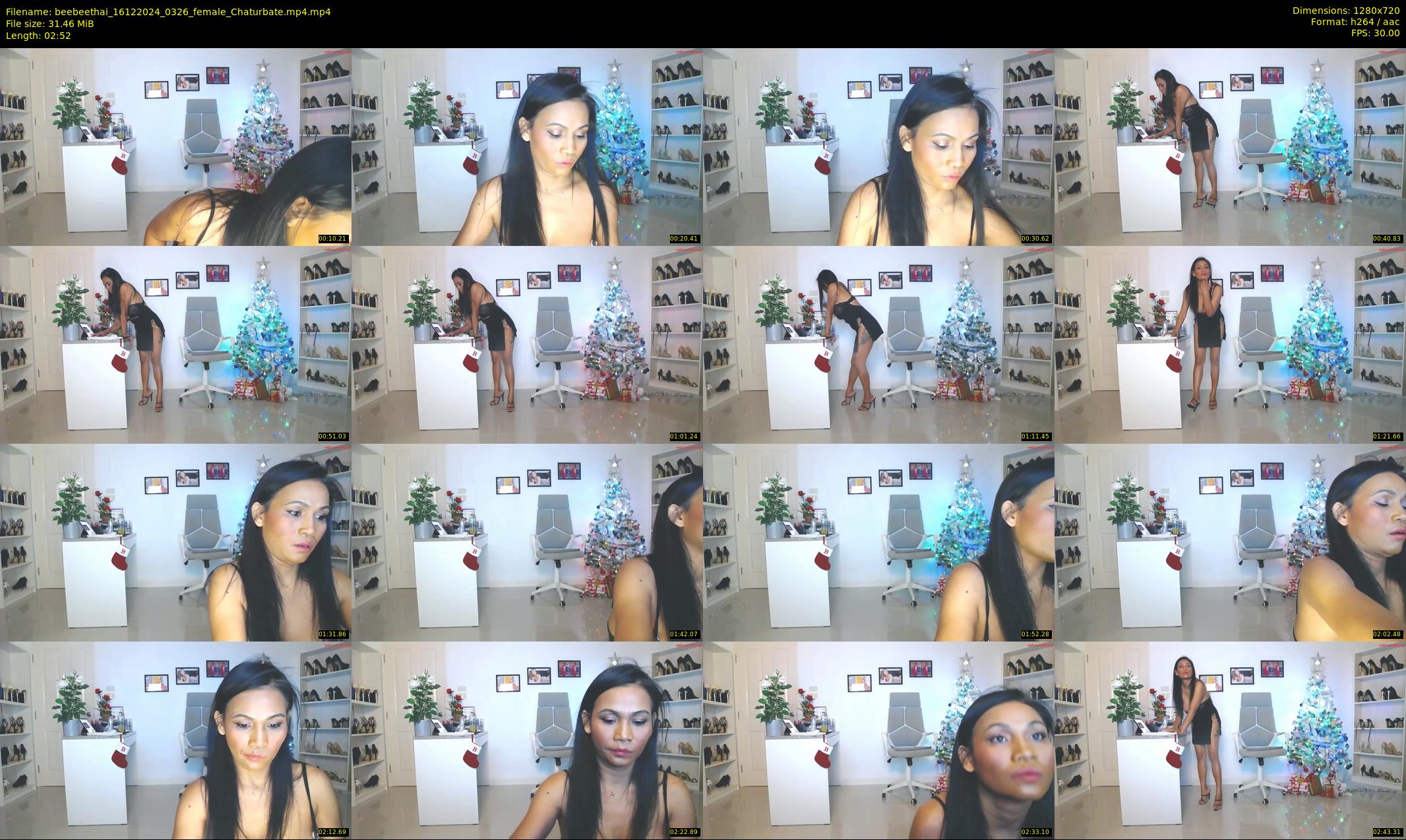 beebeethai — 3 minute Chaturbate female cam show recording, 720p, Dec 16, 2024