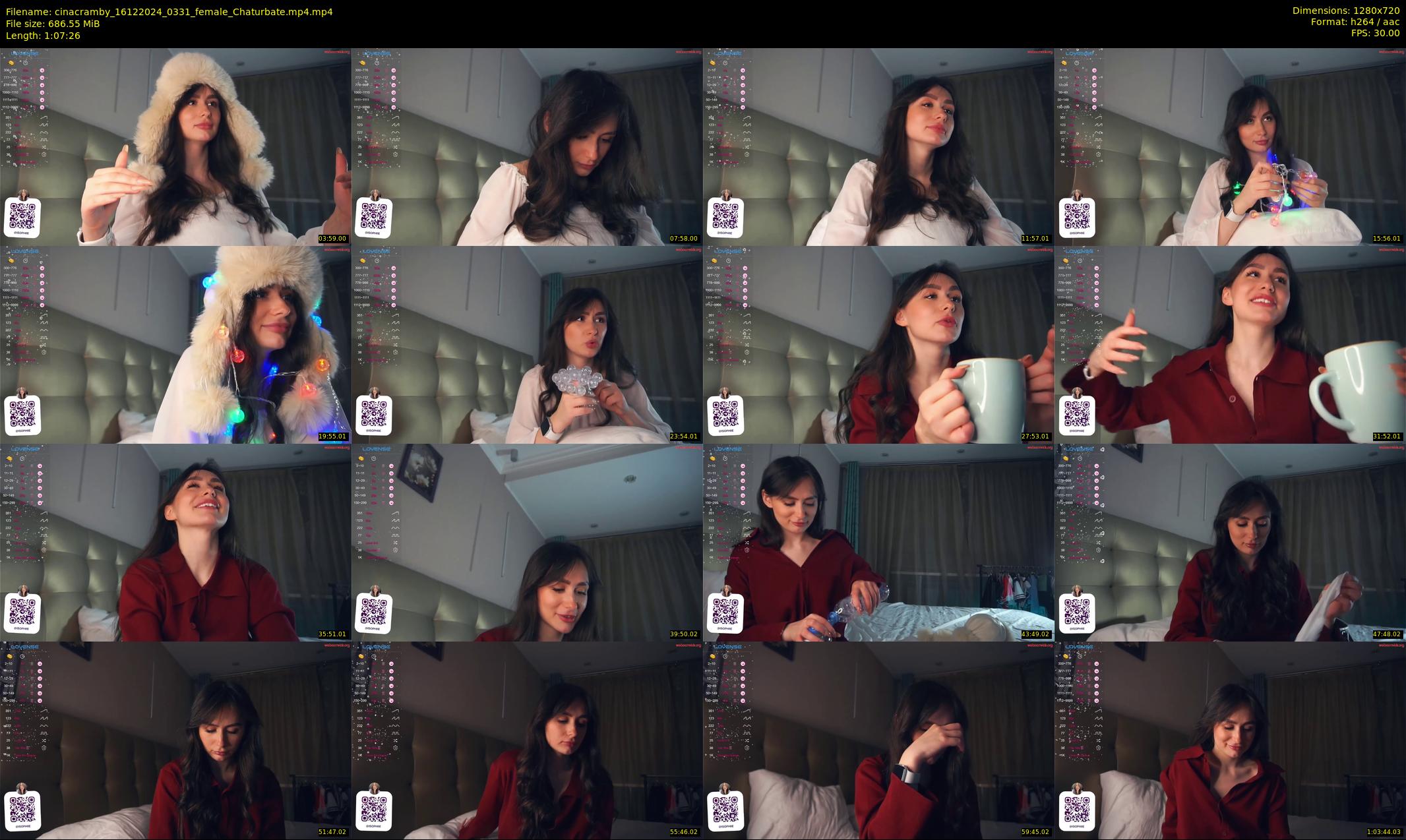 cinacramby — 68 minute Chaturbate female cam show recording, 720p, Dec 16, 2024