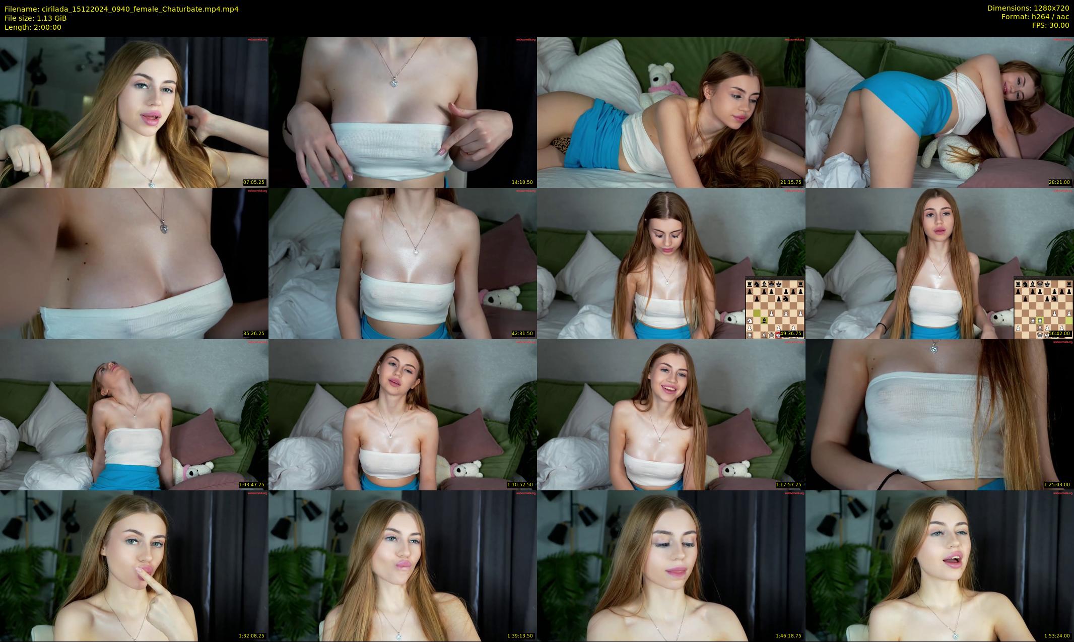 cirilada — 120 minute Chaturbate female cam show recording, 720p, Dec 15, 2024