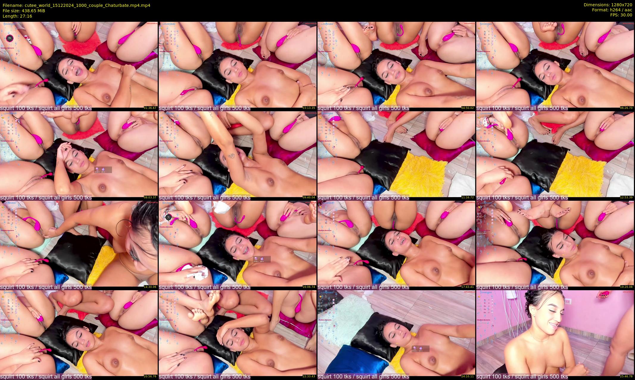 cutee_world — 28 minute Chaturbate female cam show recording, 720p, Dec 15, 2024