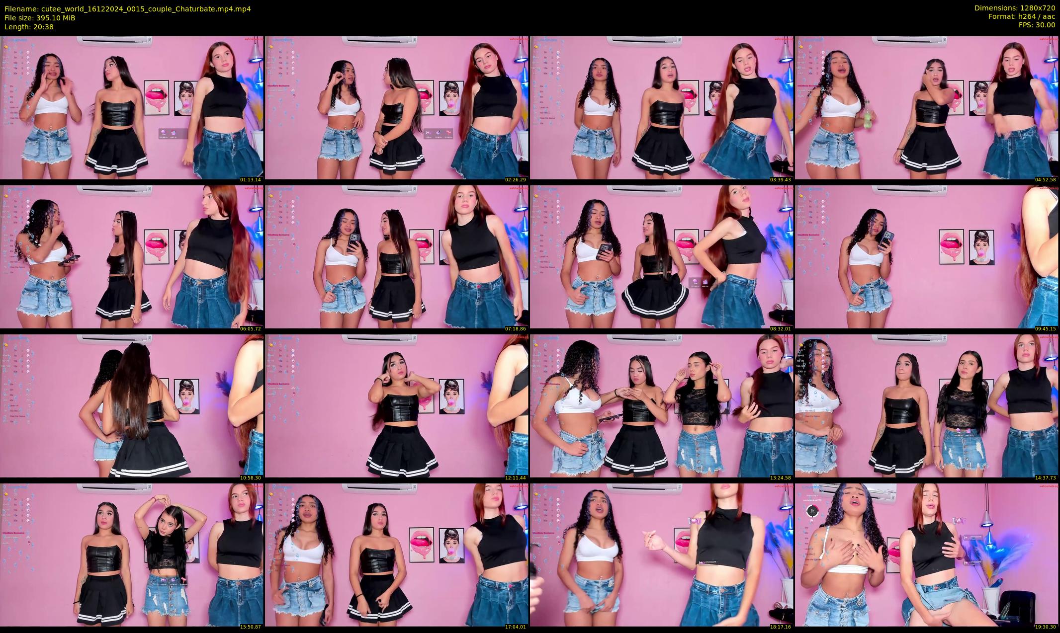 cutee_world — 21 minute Chaturbate female cam show recording, 720p, Dec 16, 2024