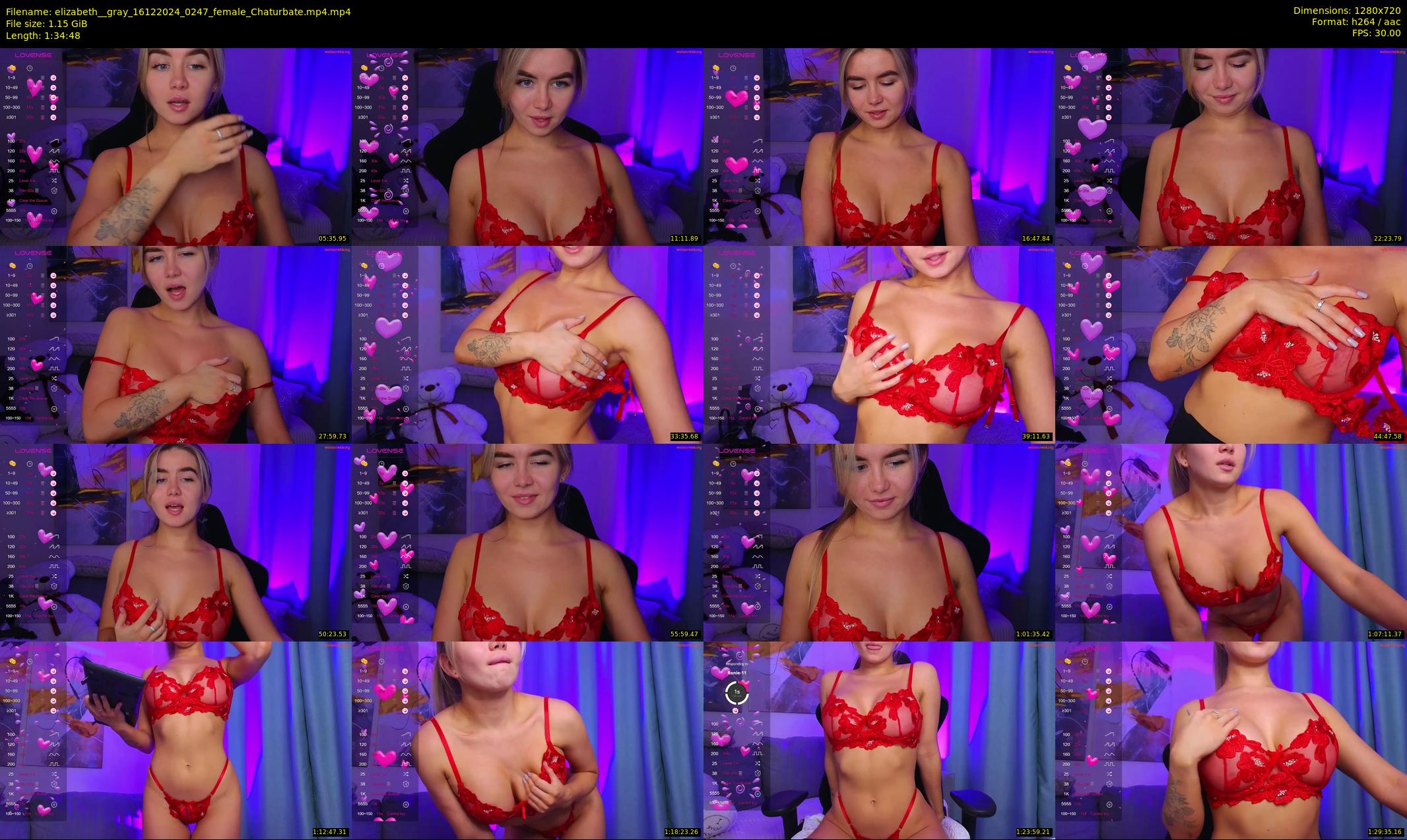 elizabeth__gray — 95 minute Chaturbate female cam show recording, 720p, Dec 16, 2024
