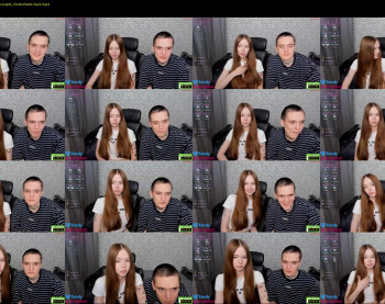 eshcka — 6 minute Chaturbate couple cam show recording, 720p, Dec 15, 2024