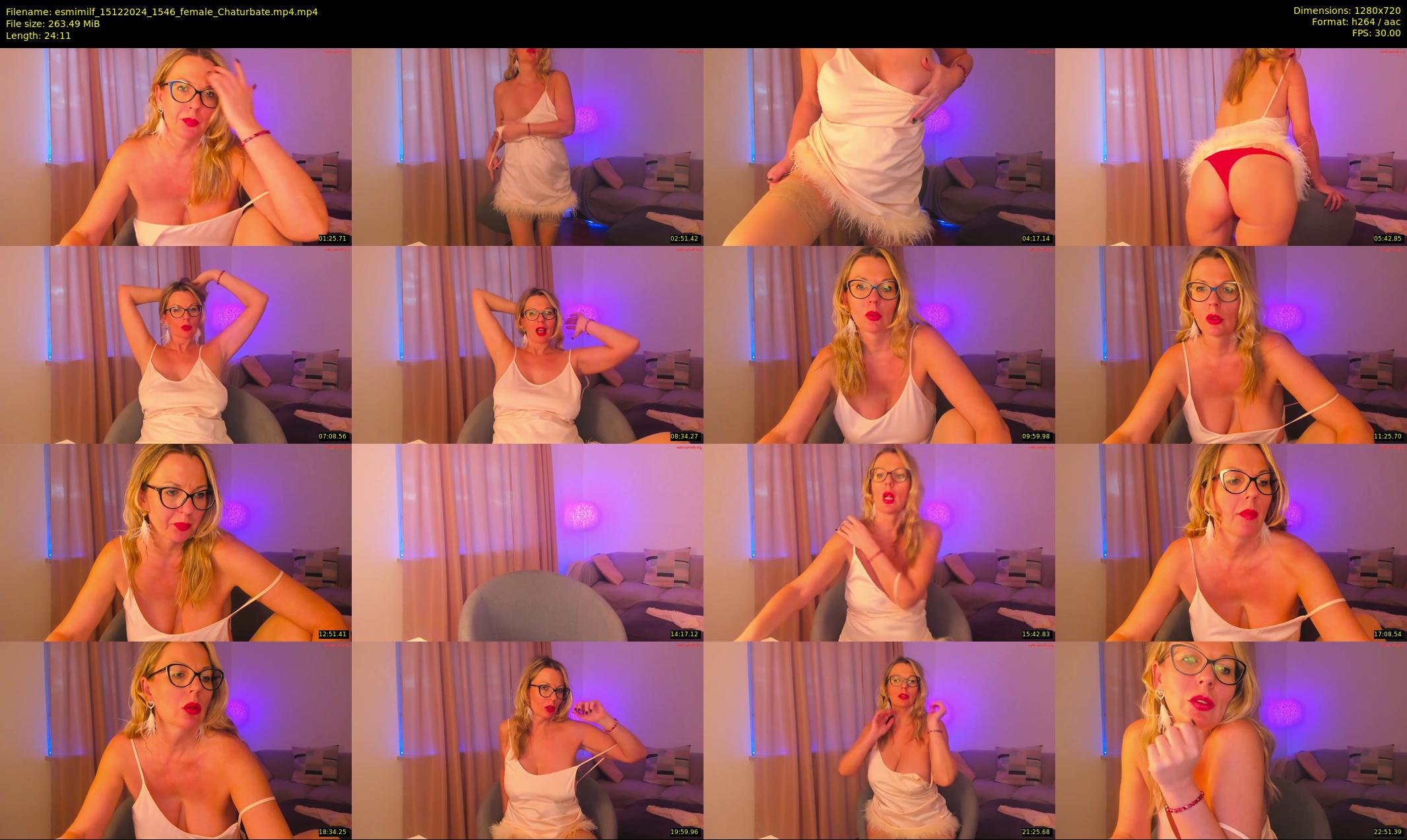 esmimilf — 25 minute Chaturbate female cam show recording, 720p, Dec 15, 2024