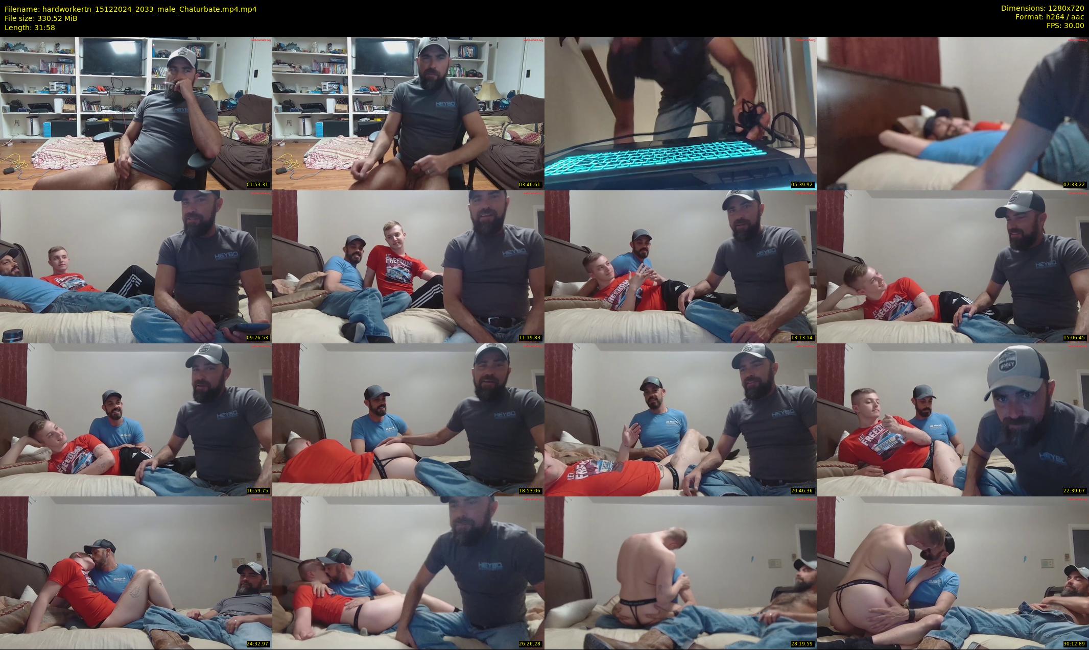 hardworkertn — 32 minute Chaturbate male cam show recording, 720p, Dec 15, 2024