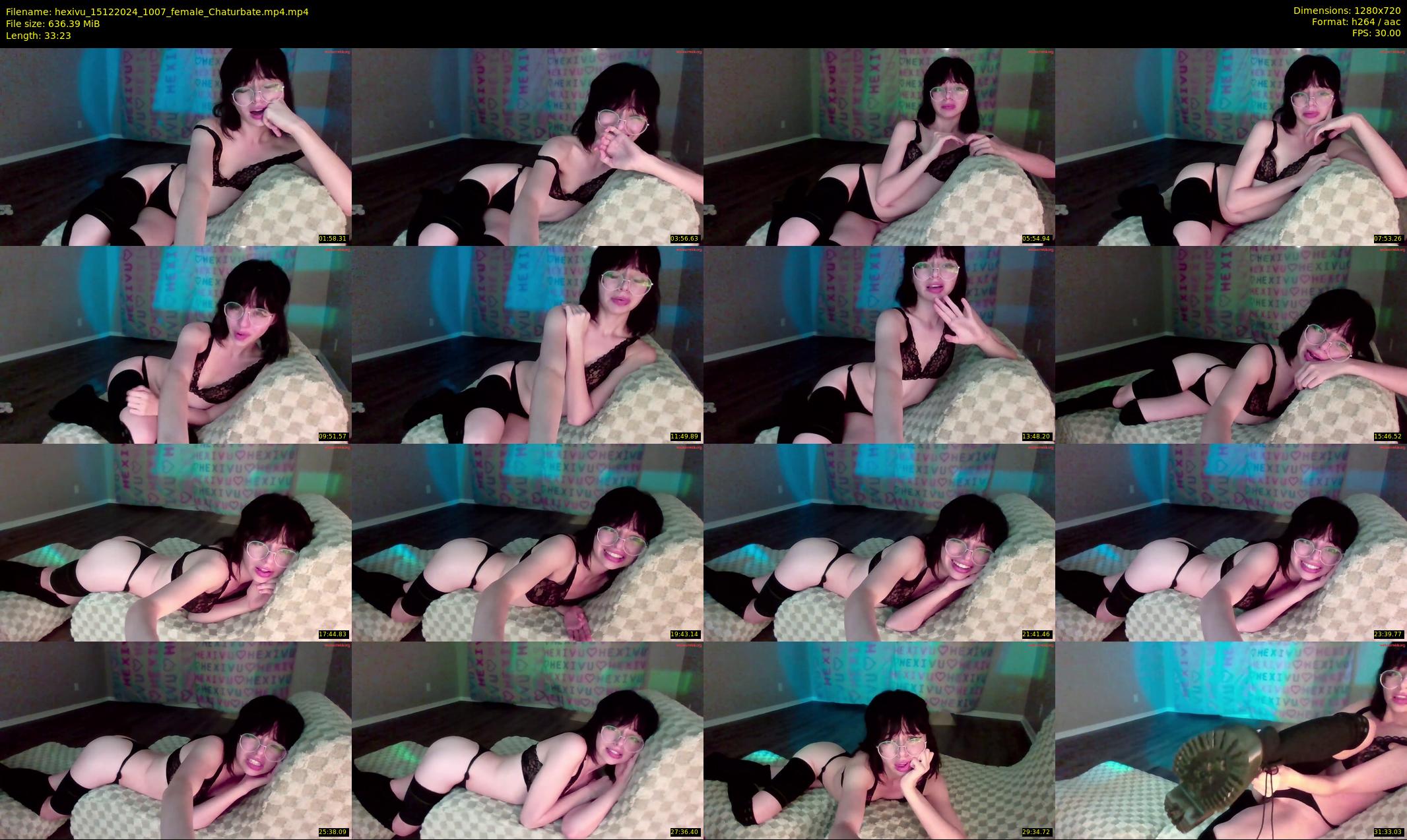hexivu — 34 minute Chaturbate female cam show recording, 720p, Dec 15, 2024