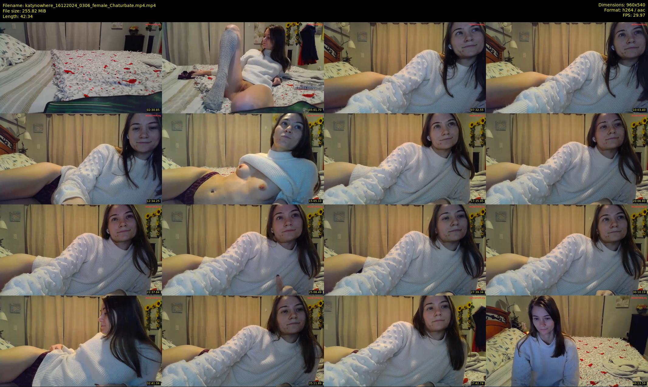 katynowhere — 43 minute Chaturbate female cam show recording, 480p, Dec 16, 2024