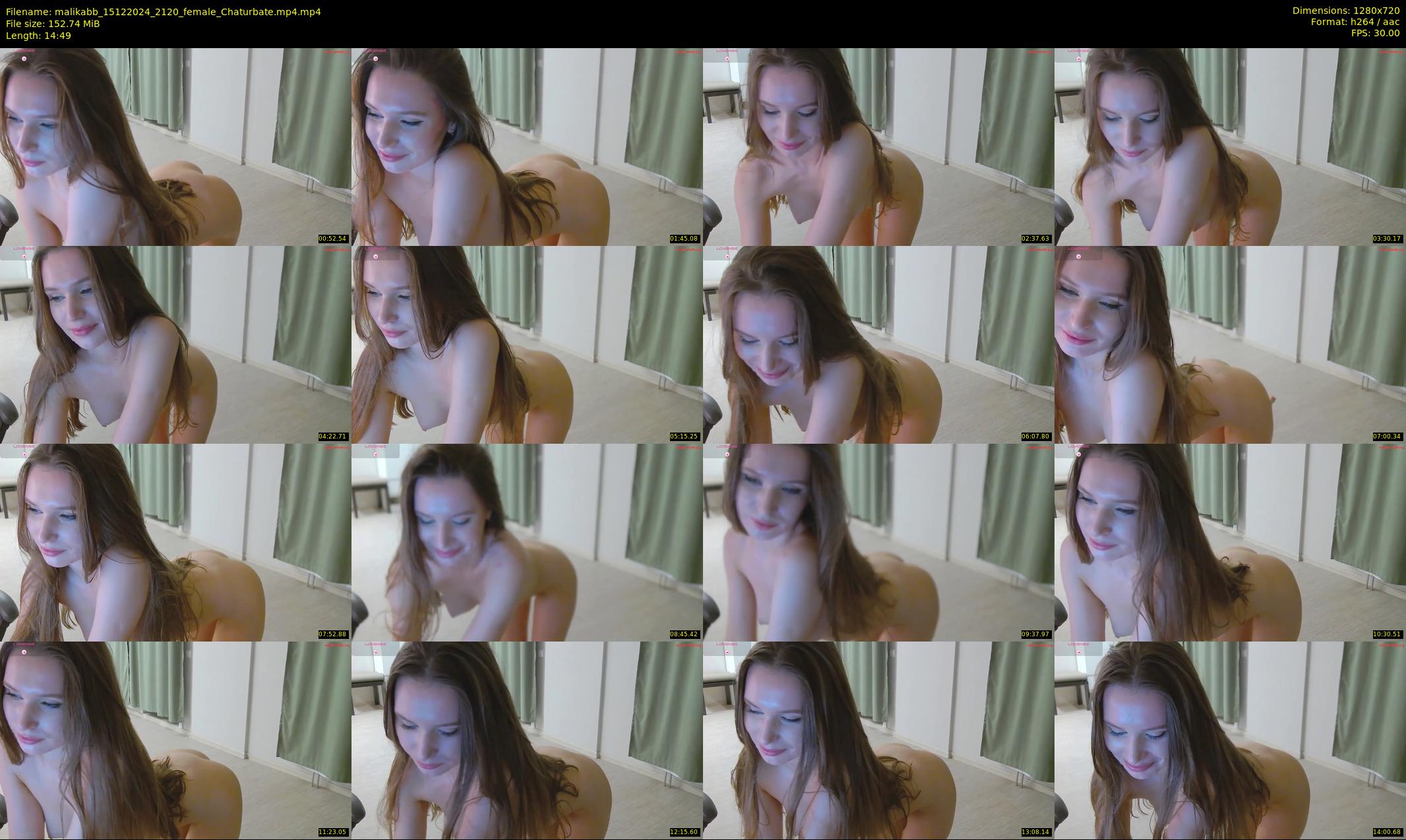 malikabb — 15 minute Chaturbate female cam show recording, 720p, Dec 15, 2024