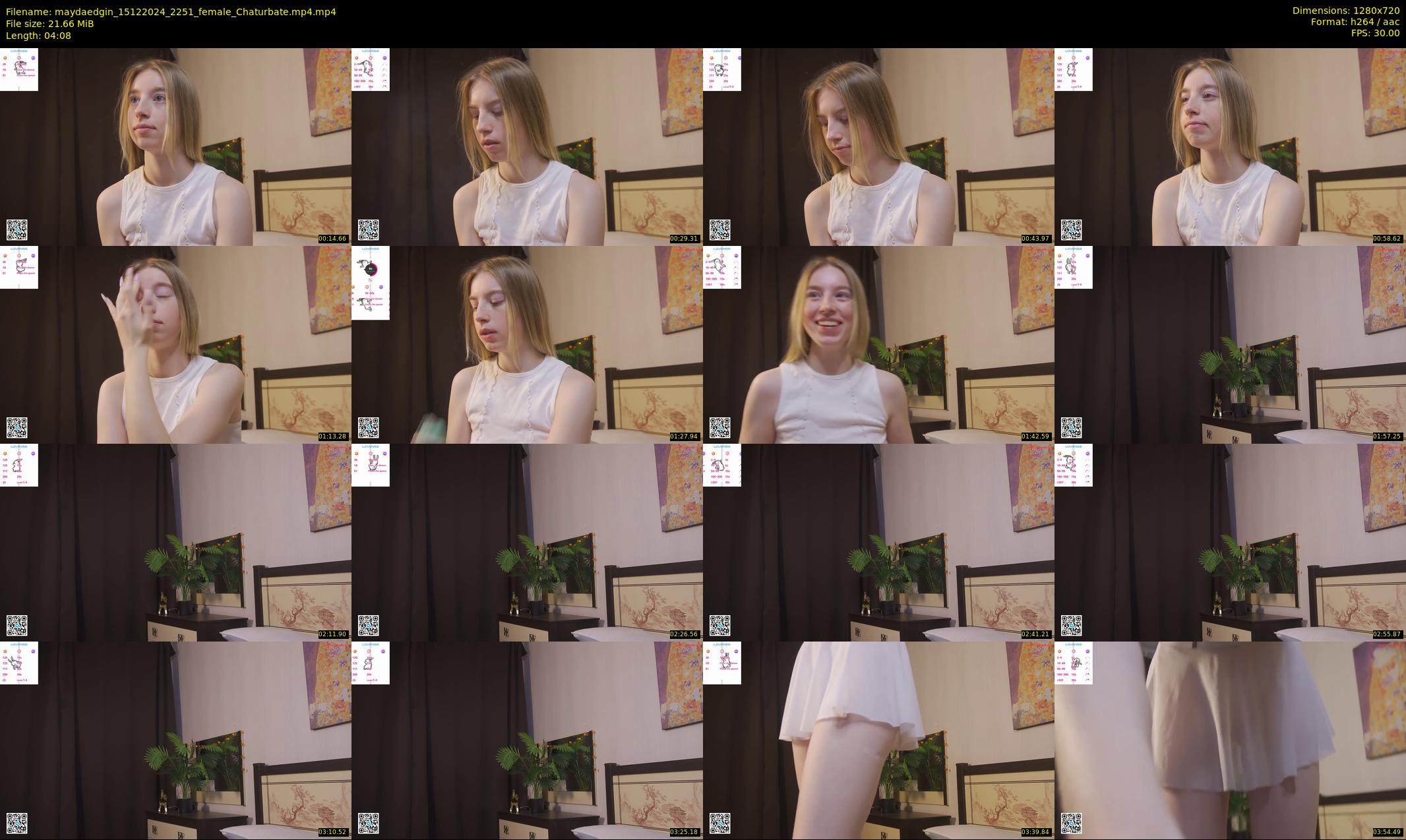 maydaedgin — 5 minute Chaturbate female cam show recording, 720p, Dec 15, 2024