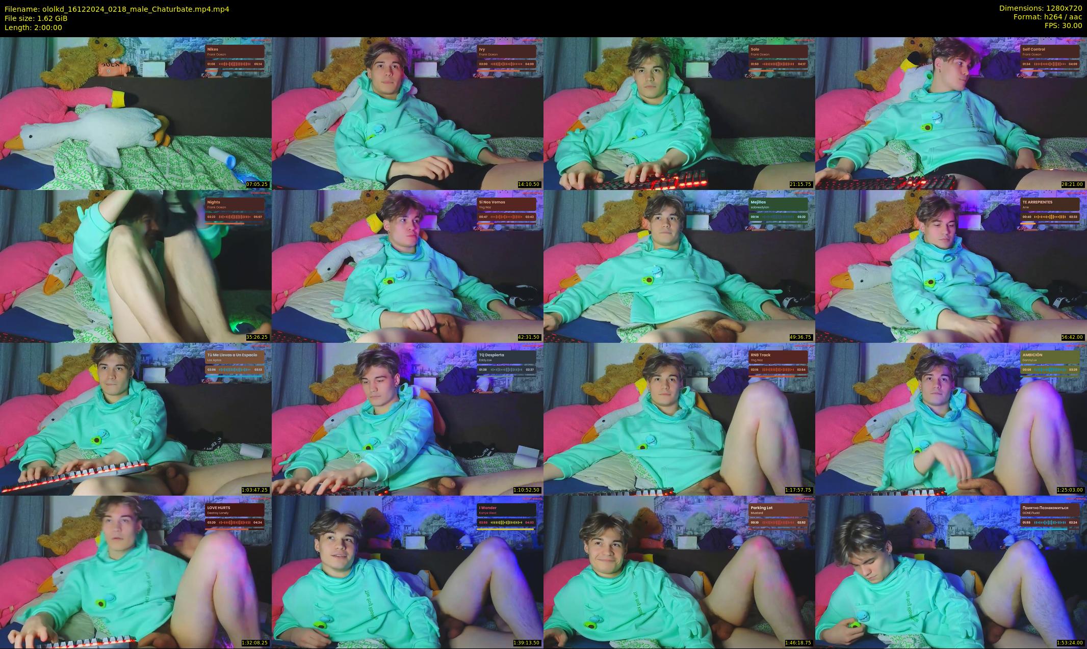 ololkd — 120 minute Chaturbate male cam show recording, 720p, Dec 16, 2024