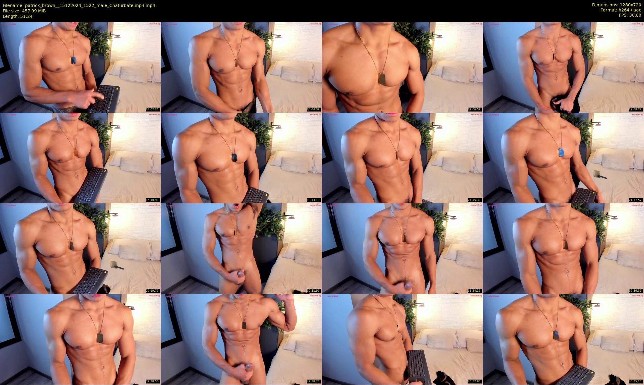 patrick_brown_ — 52 minute Chaturbate male cam show recording, 720p, Dec 15, 2024