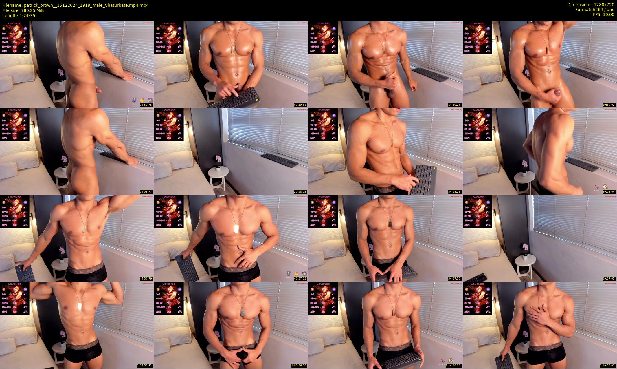 patrick_brown_ — 85 minute Chaturbate male cam show recording, 720p, Dec 15, 2024
