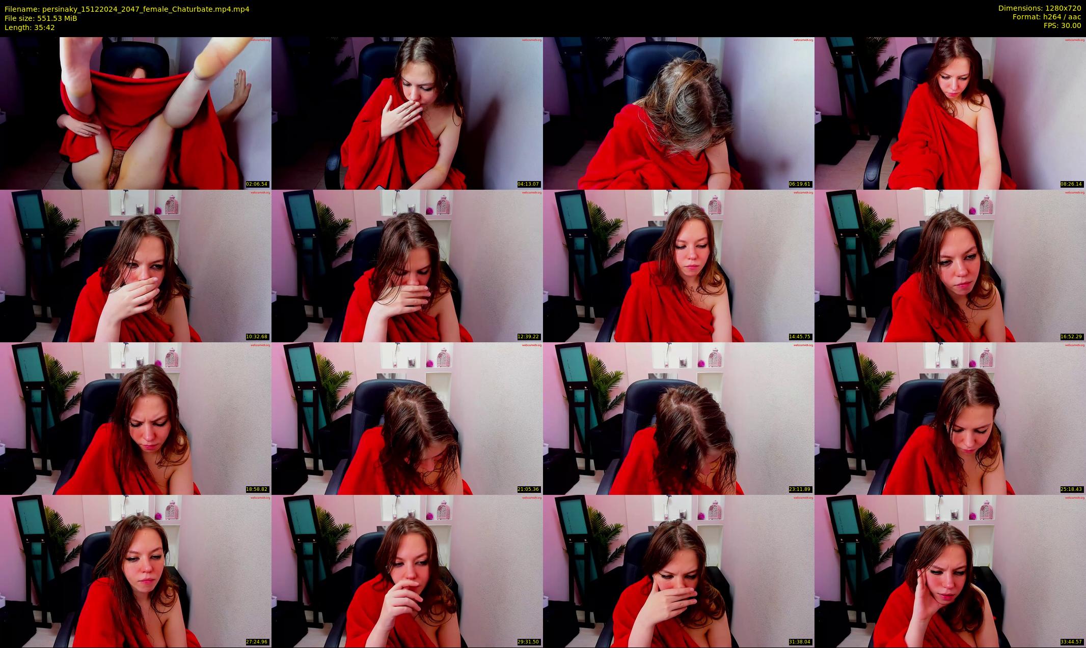 persinaky — 36 minute Chaturbate female cam show recording, 720p, Dec 15, 2024