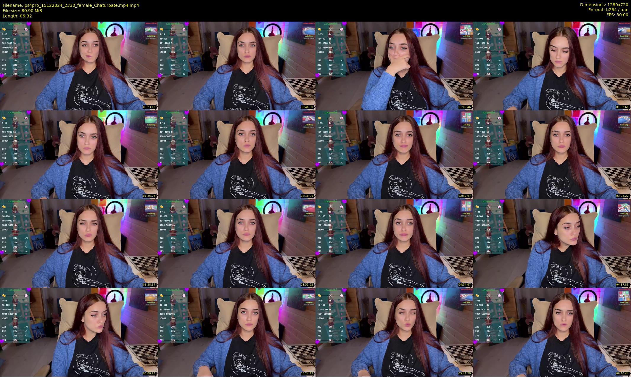 ps4pro — 7 minute Chaturbate female cam show recording, 720p, Dec 15, 2024