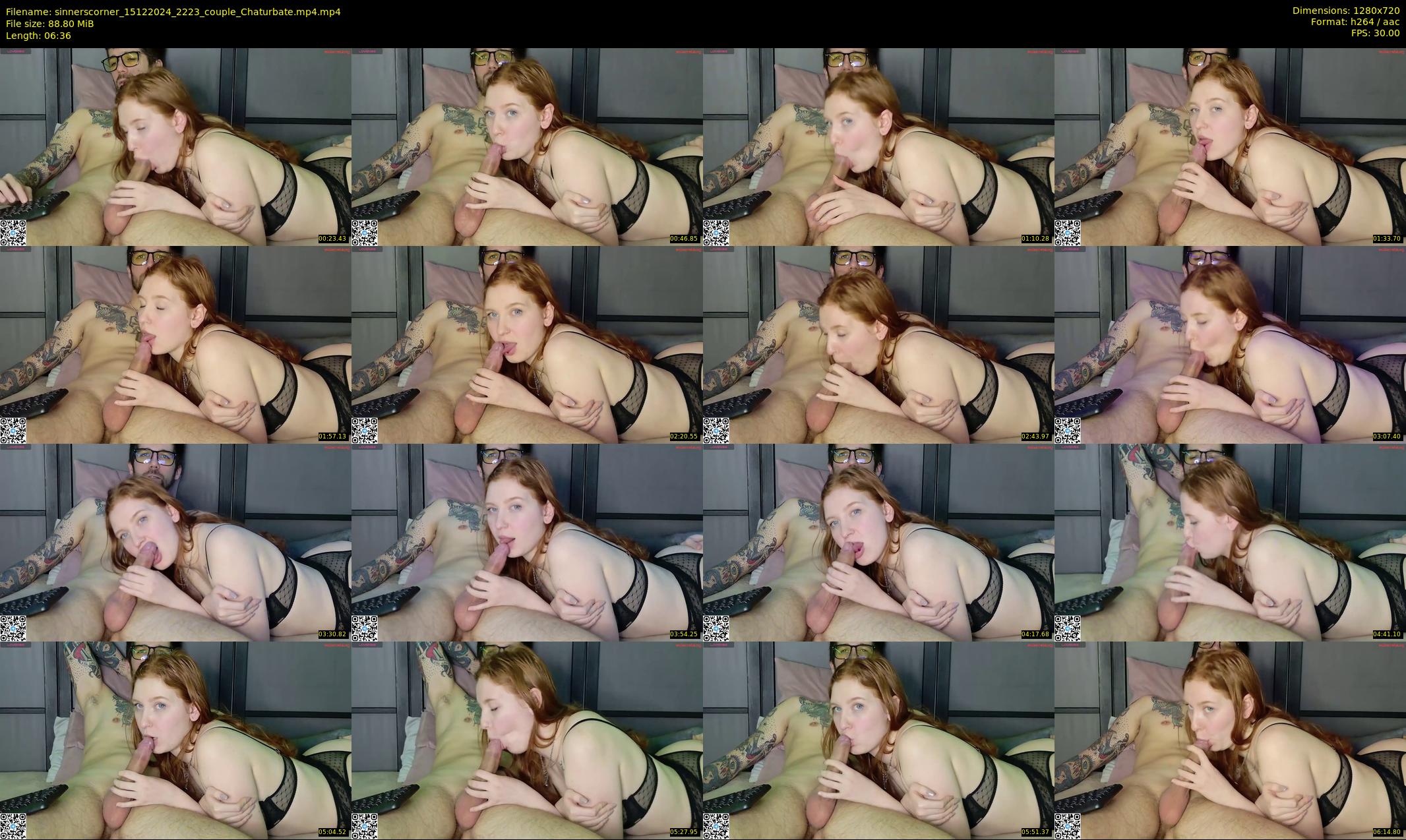 sinnerscorner — 7 minute Chaturbate couple cam show recording, 720p, Dec 15, 2024