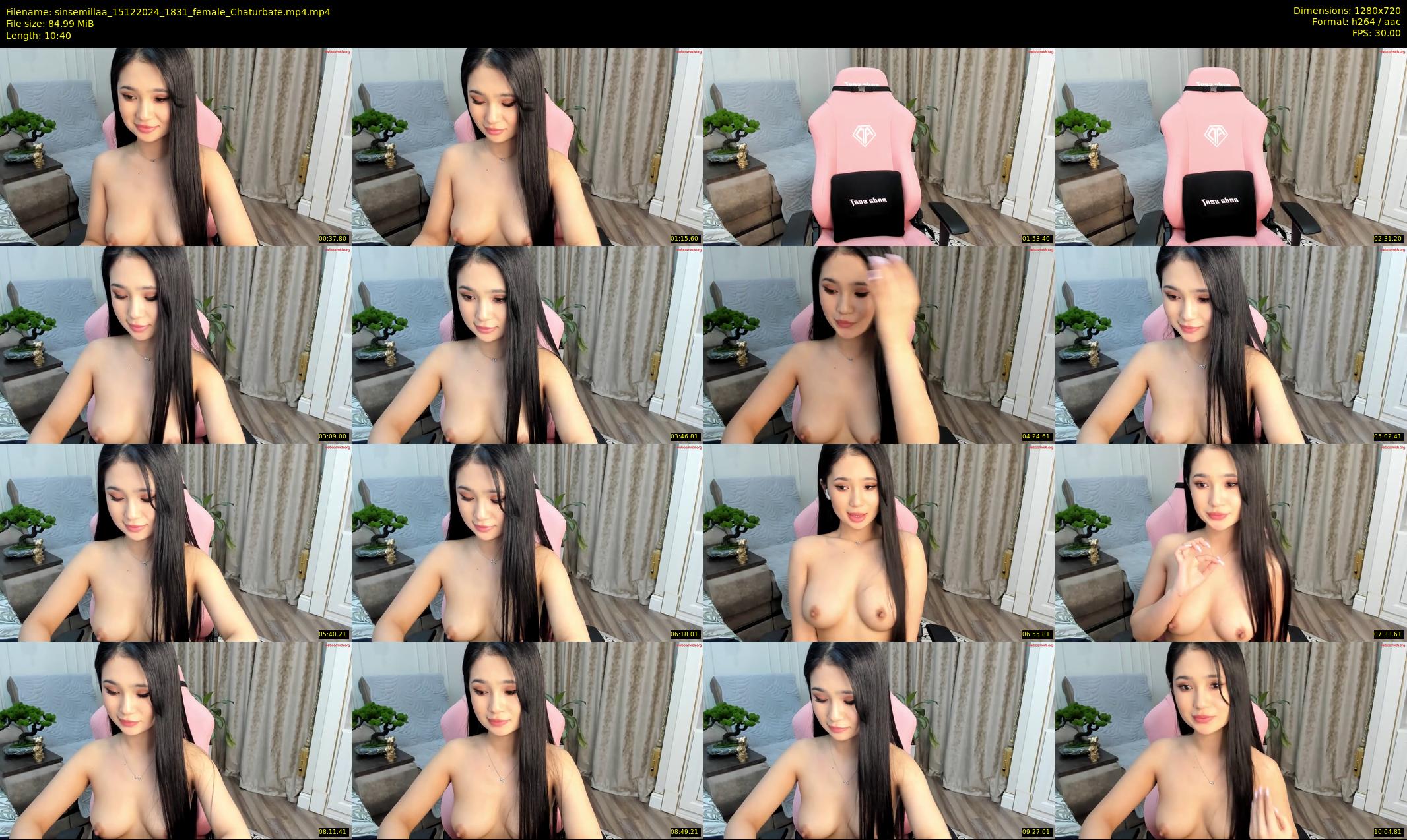 sinsemillaa — 11 minute Chaturbate female cam show recording, 720p, Dec 15, 2024