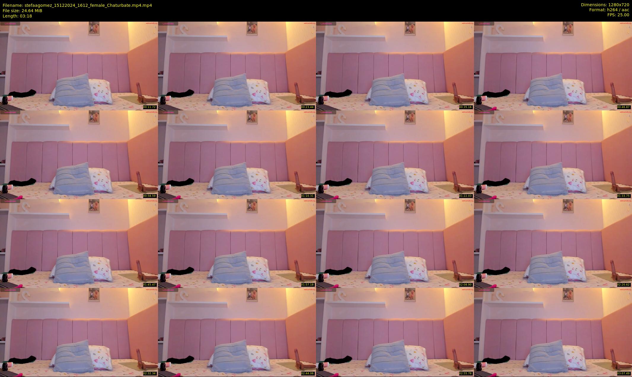 stefaagomez — 4 minute Chaturbate female cam show recording, 720p, Dec 15, 2024