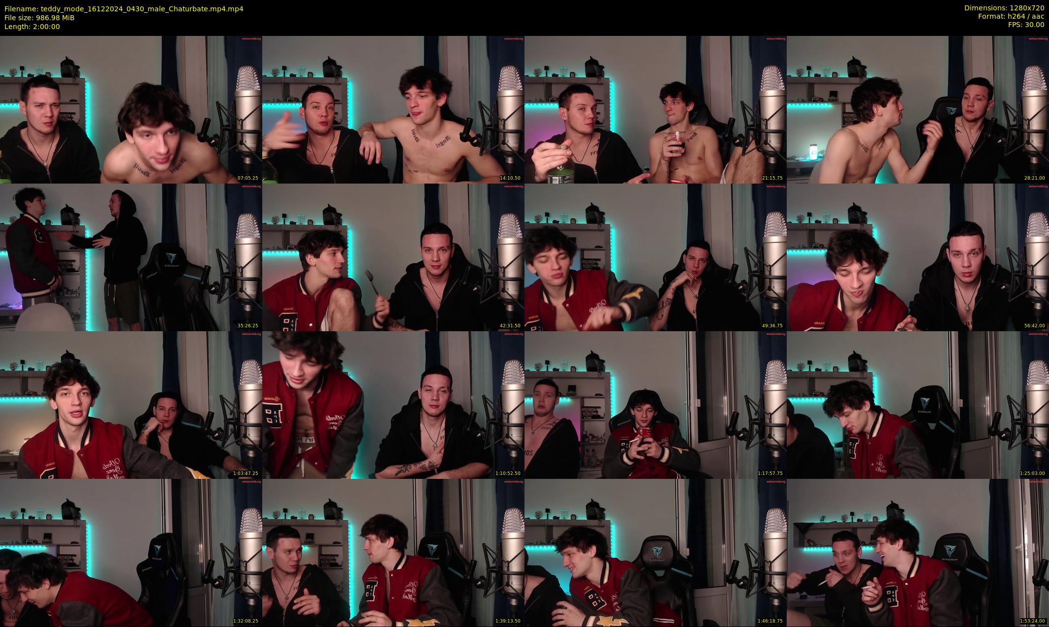 teddy_mode — 120 minute Chaturbate couple cam show recording, 720p, Dec 16, 2024